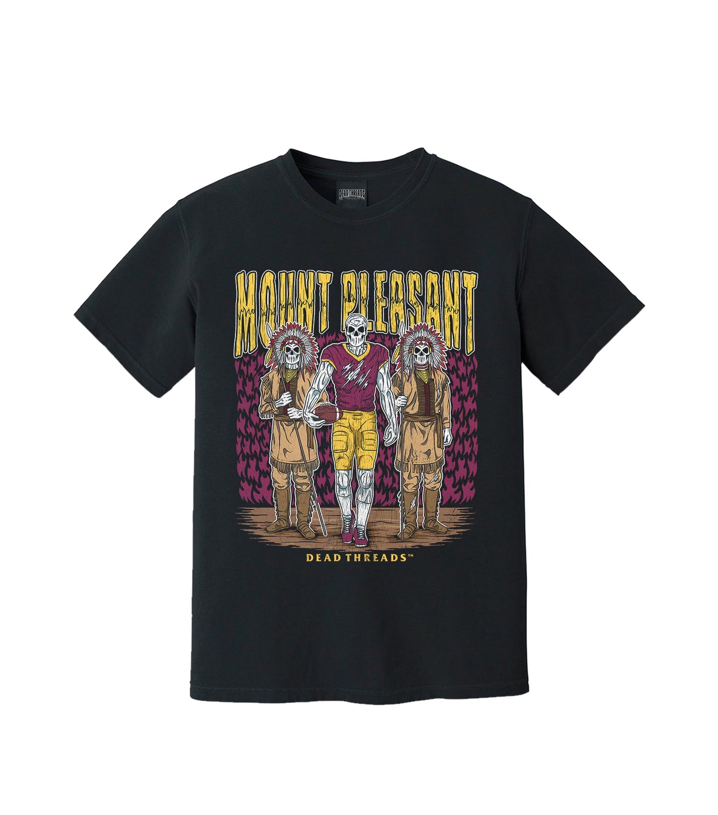 MOUNT PLEASANT FOOTBALL – T-Shirt – Dead Threads Apparel