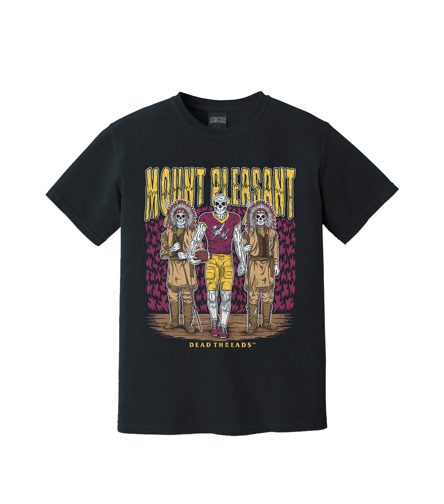 MOUNT PLEASANT FOOTBALL – T-Shirt – Dead Threads Apparel