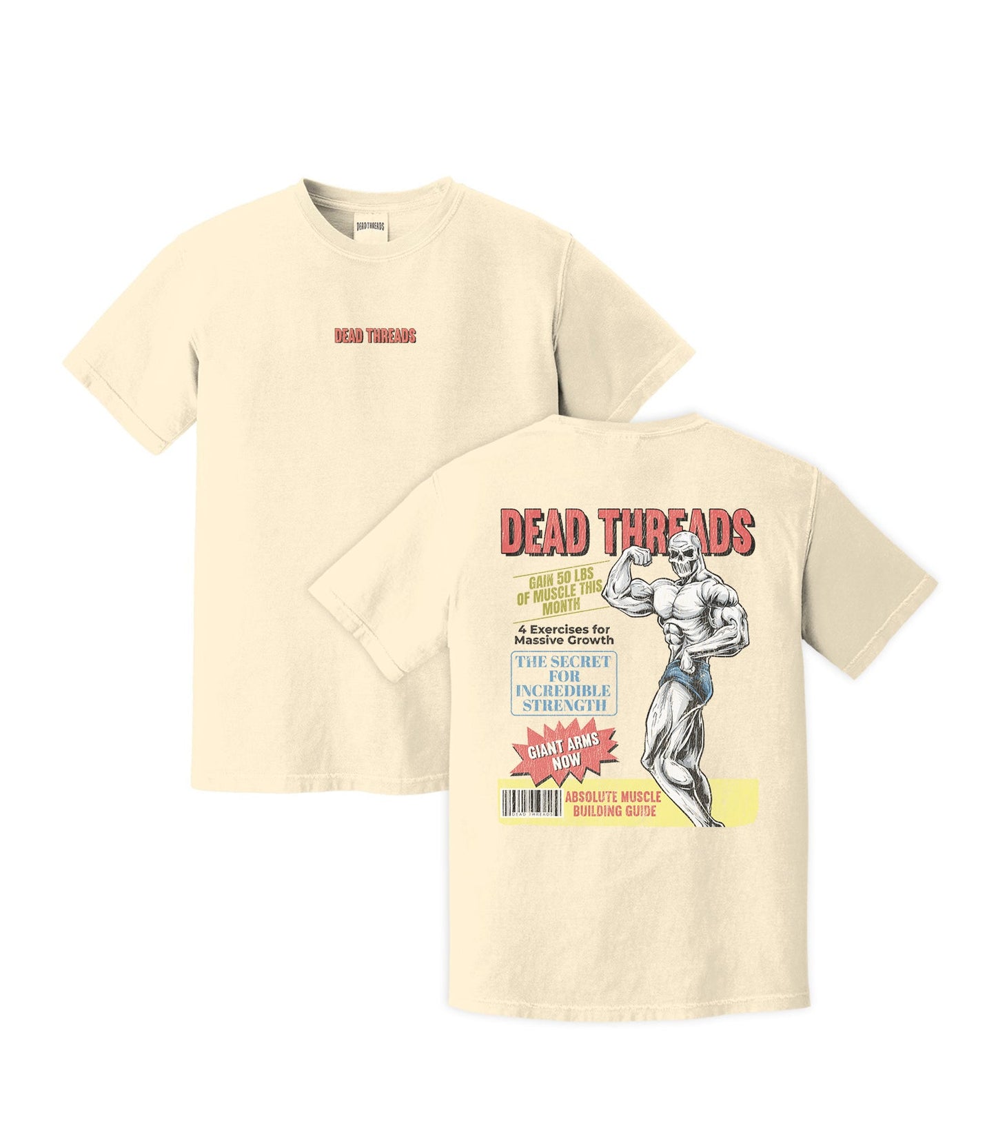 MUSCLE MAG, Vol. 1 - “DT ESSENTIAL" PREMIUM T - SHIRT – T-Shirt – Dead Threads Apparel