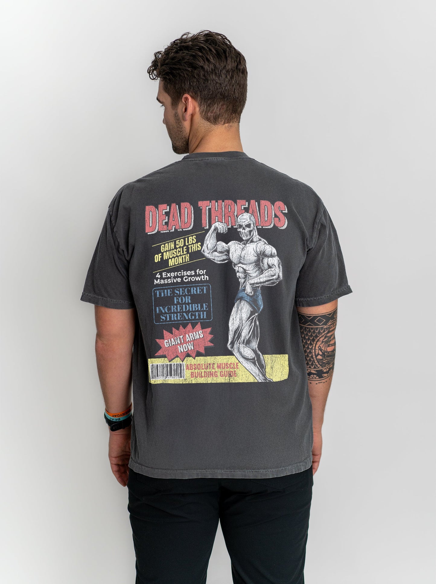 MUSCLE MAG, Vol. 1 - “DT ESSENTIAL" PREMIUM T - SHIRT – T-Shirt – Dead Threads Apparel