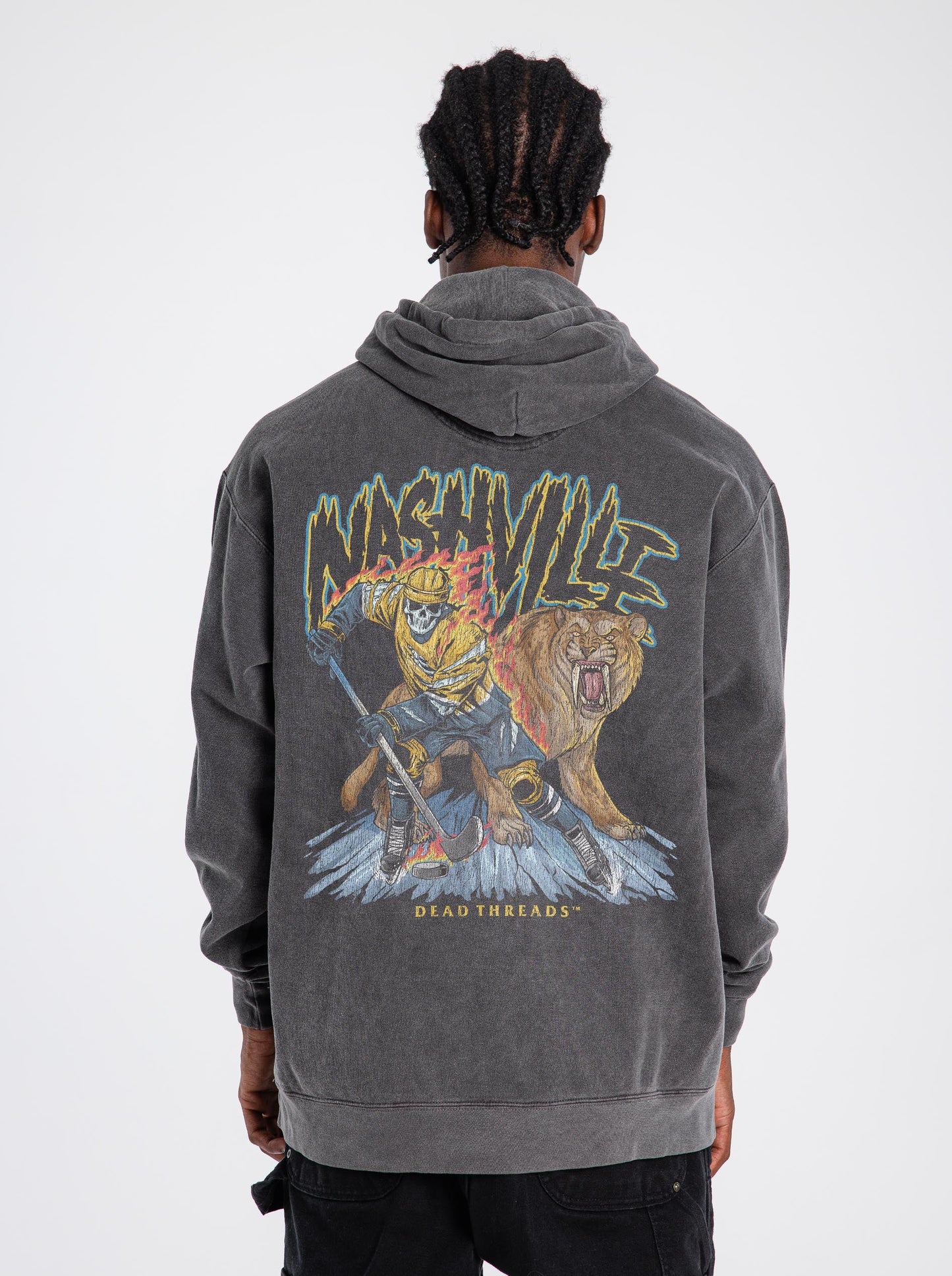 NASHVILLE HOCKEY - “DT ESSENTIAL" HOODIE – Hoodie – Dead Threads Apparel