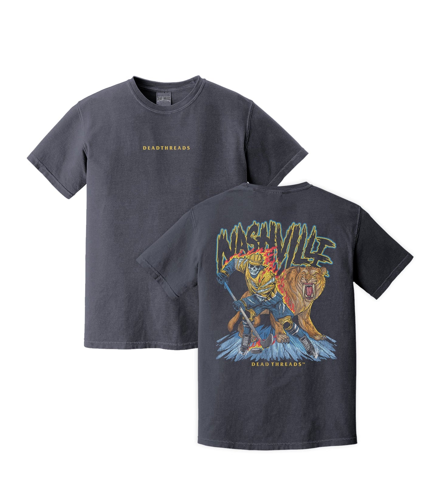 NASHVILLE HOCKEY - “DT ESSENTIAL" PREMIUM T - SHIRT – T-Shirt – Dead Threads Apparel