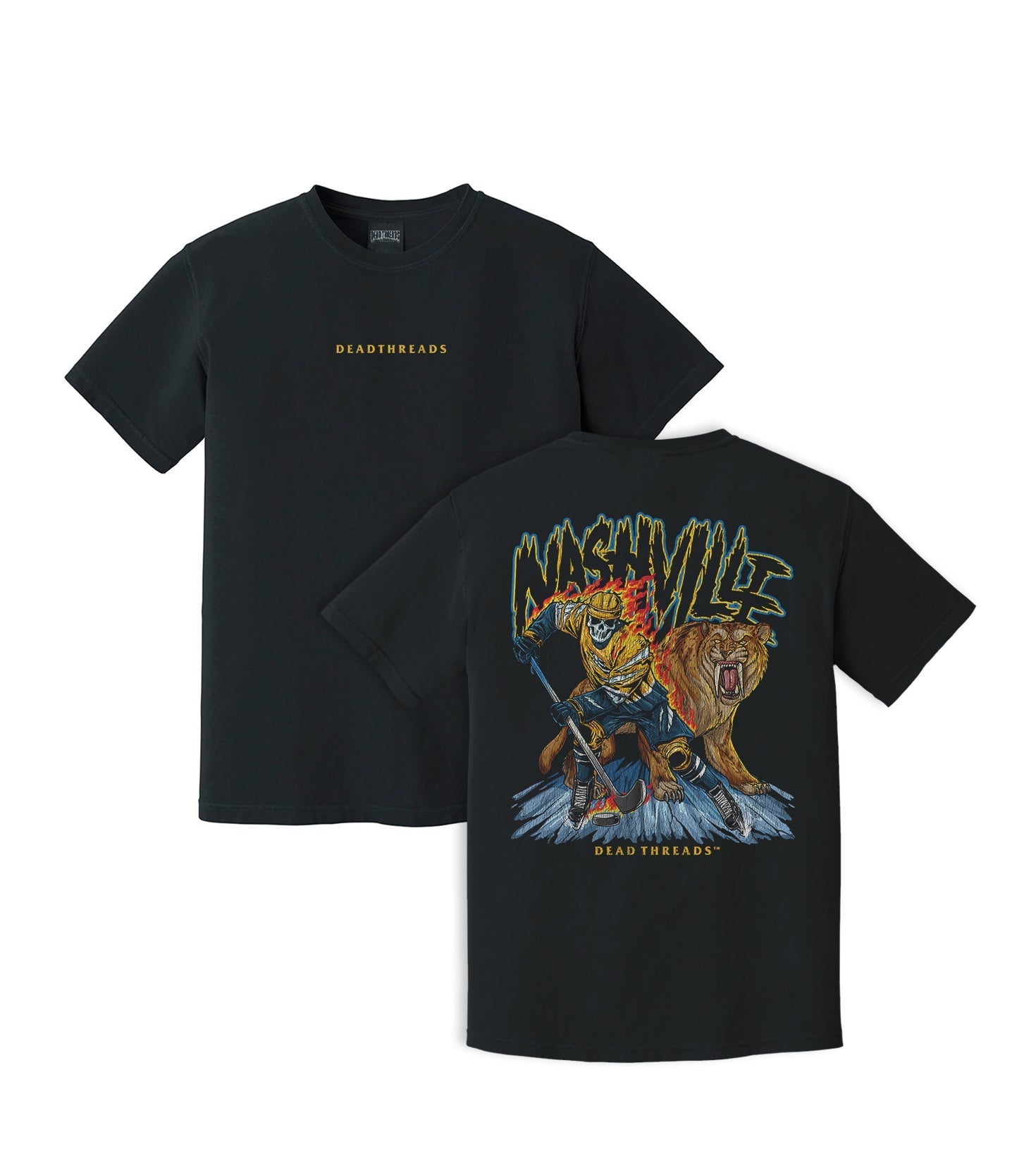 NASHVILLE HOCKEY - “DT ESSENTIAL" PREMIUM T - SHIRT – T-Shirt – Dead Threads Apparel