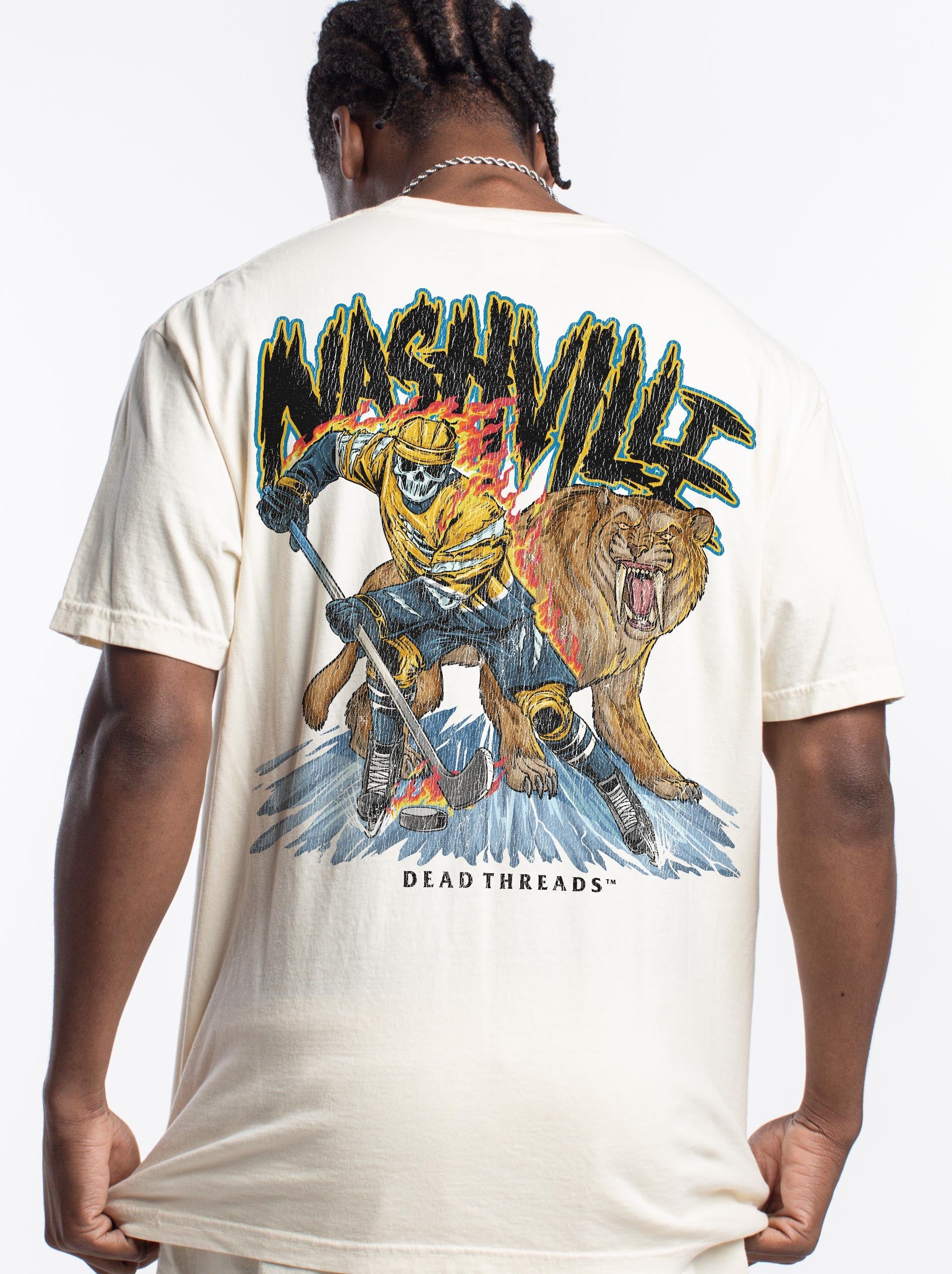 NASHVILLE HOCKEY - “DT ESSENTIAL" PREMIUM T - SHIRT – T-Shirt – Dead Threads Apparel