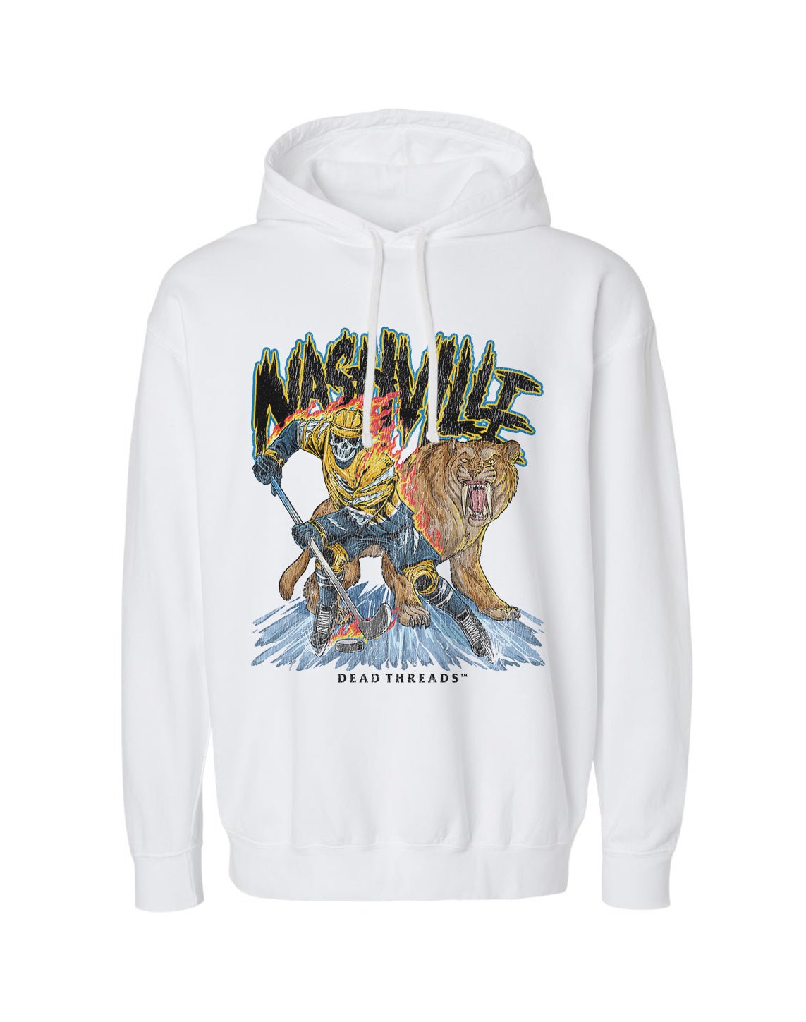 NASHVILLE HOCKEY - LIGHTWEIGHT HOODIE – Lightweight – Dead Threads Apparel