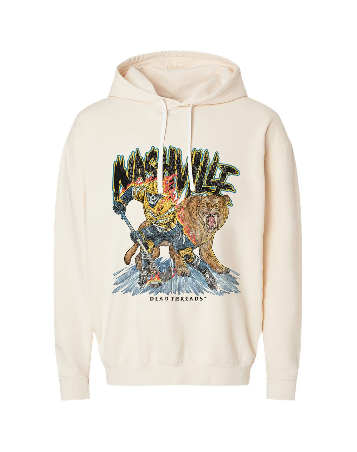 NASHVILLE HOCKEY - LIGHTWEIGHT HOODIE – Lightweight – Dead Threads Apparel