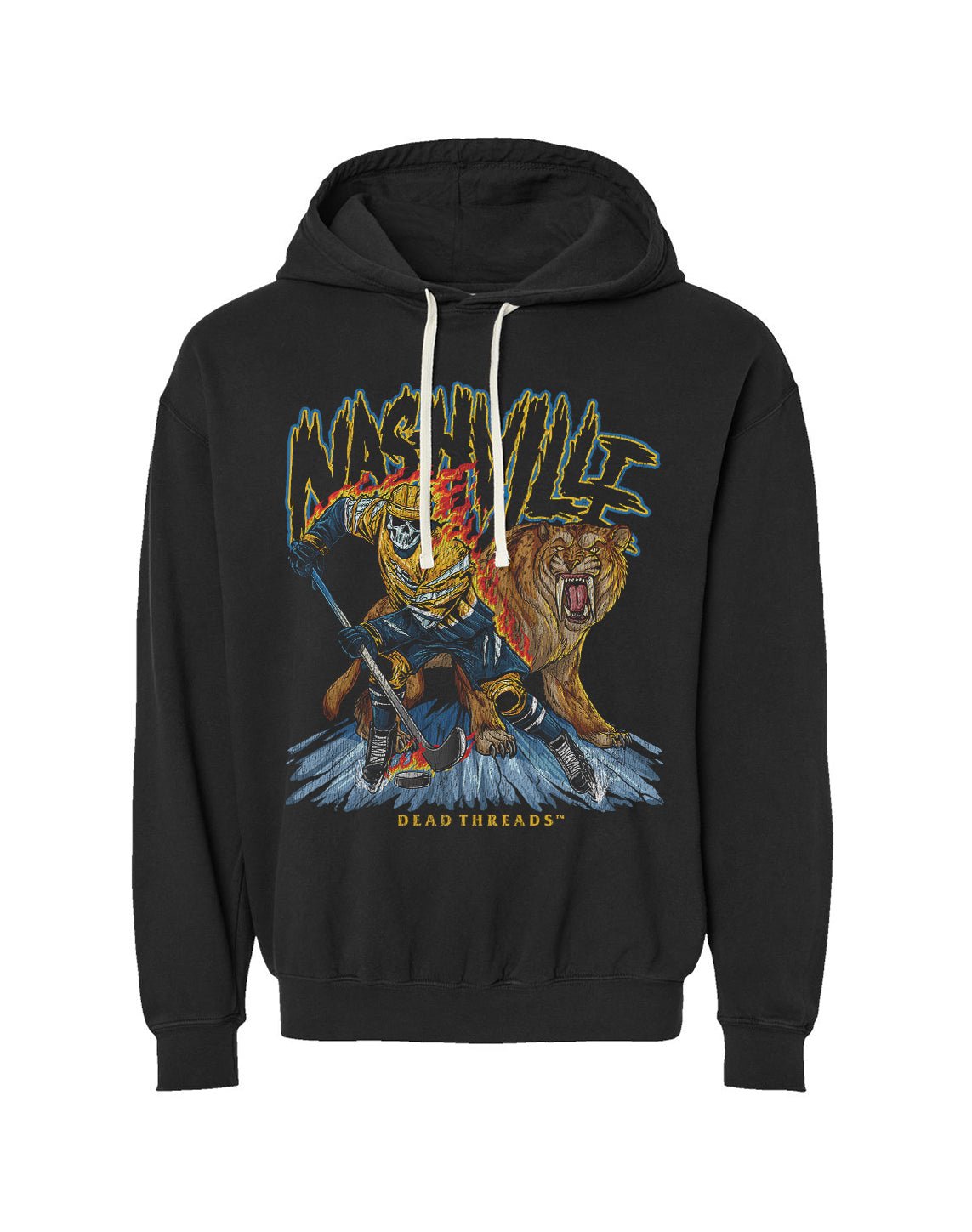 NASHVILLE HOCKEY - LIGHTWEIGHT HOODIE – Lightweight – Dead Threads Apparel