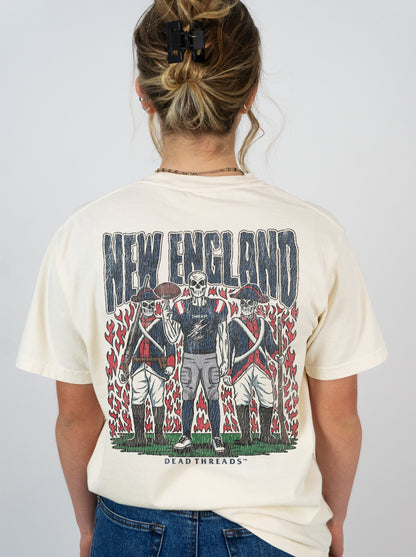 NEW ENGLAND FOOTBALL - “DT ESSENTIAL" PREMIUM T - SHIRT – T-Shirt – Dead Threads Apparel