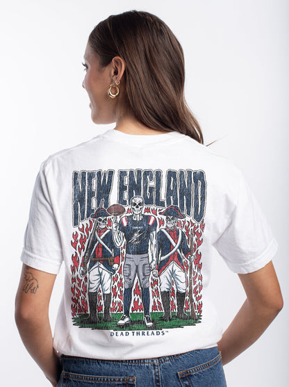 NEW ENGLAND FOOTBALL - “DT ESSENTIAL" PREMIUM T - SHIRT – T-Shirt – Dead Threads Apparel