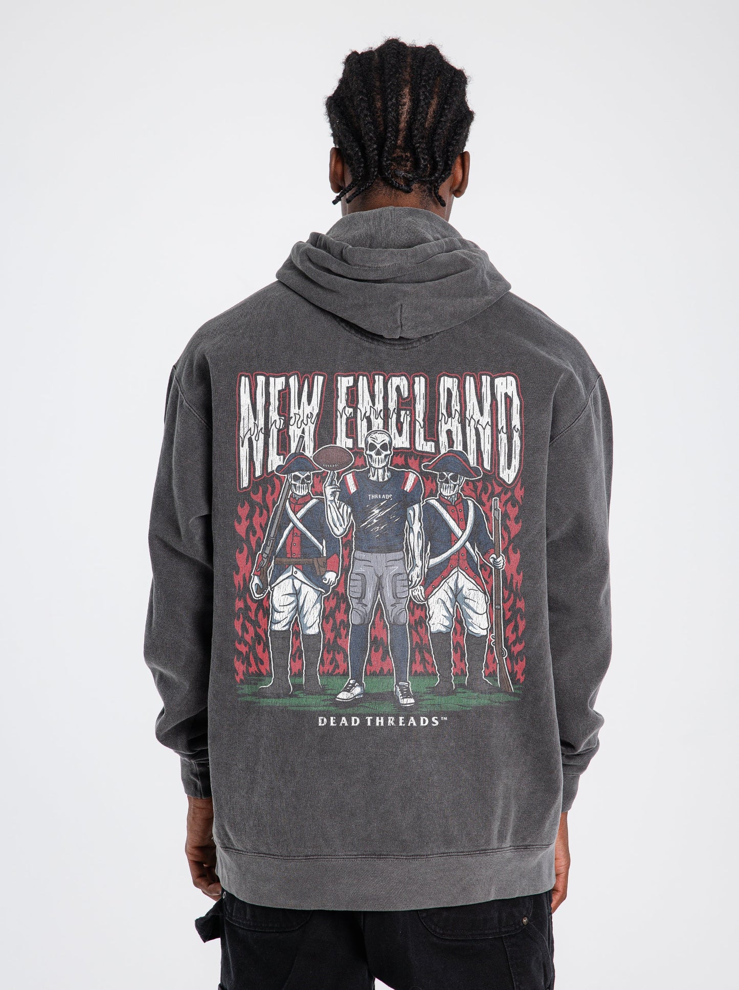 NEW ENGLAND FOOTBALL - HOODIE – Hoodie – Dead Threads Apparel