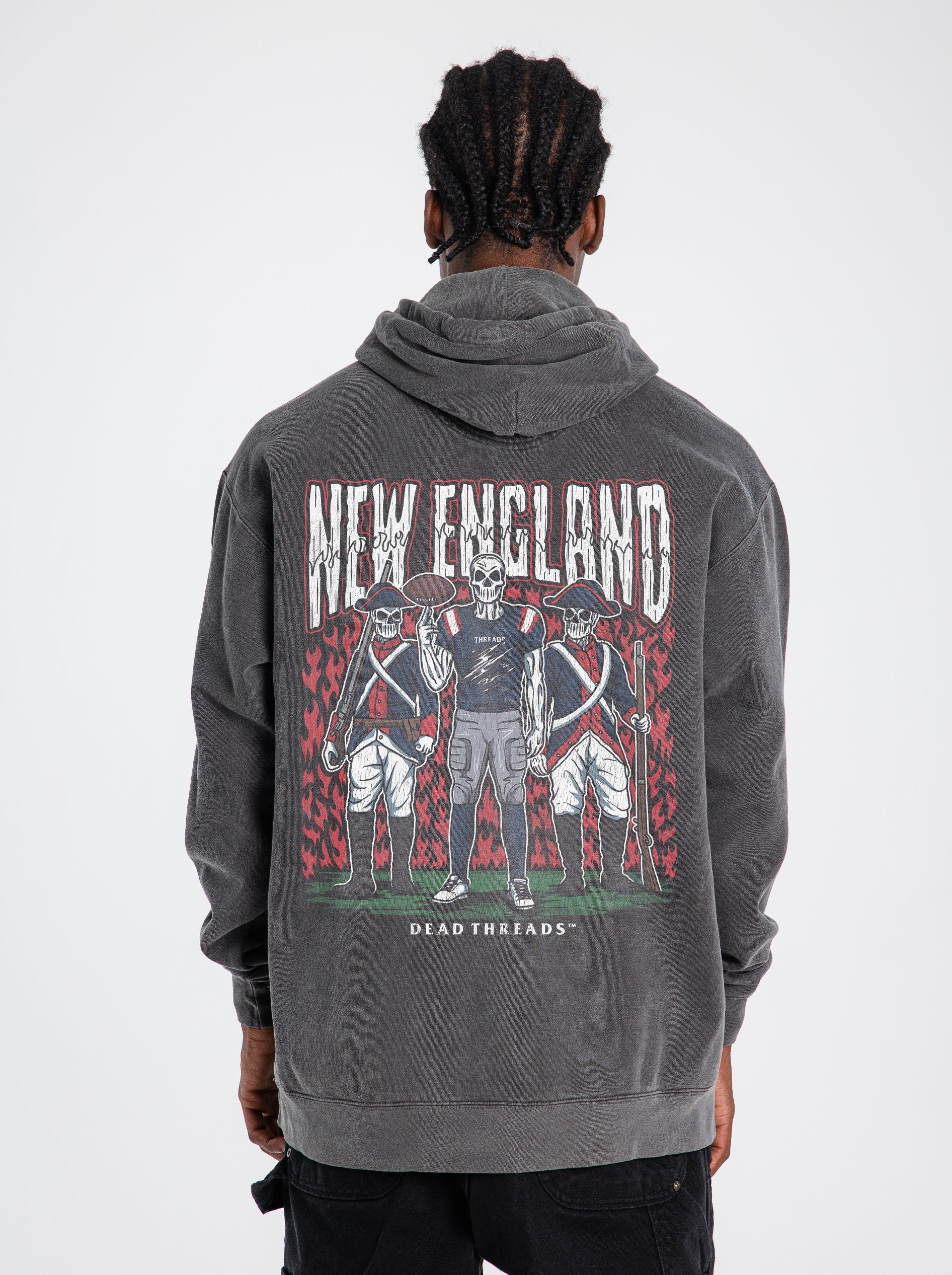 NEW ENGLAND FOOTBALL - HOODIE – Hoodie – Dead Threads Apparel