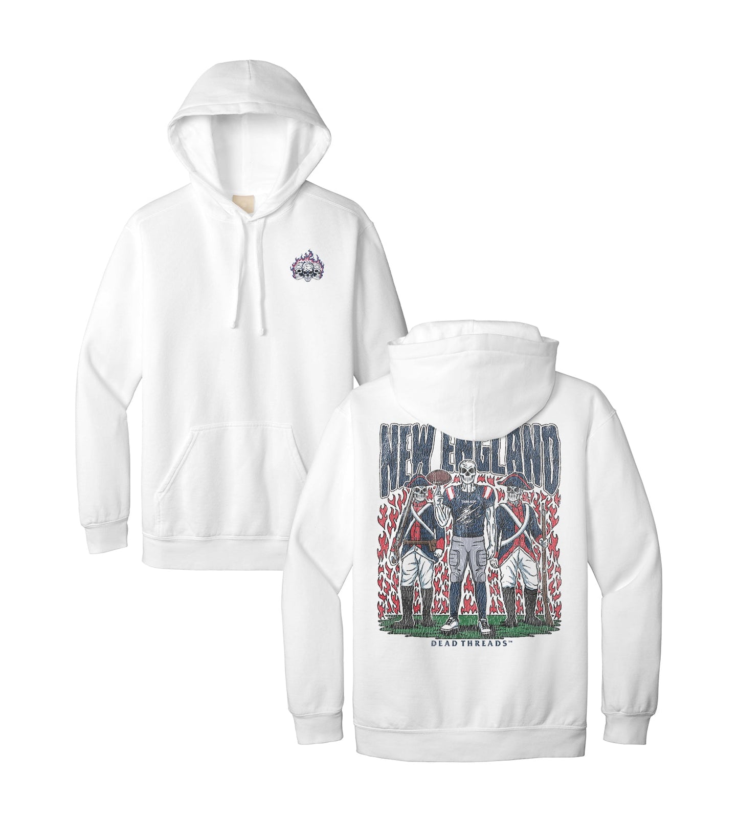 NEW ENGLAND FOOTBALL - HOODIE – Hoodie – Dead Threads Apparel