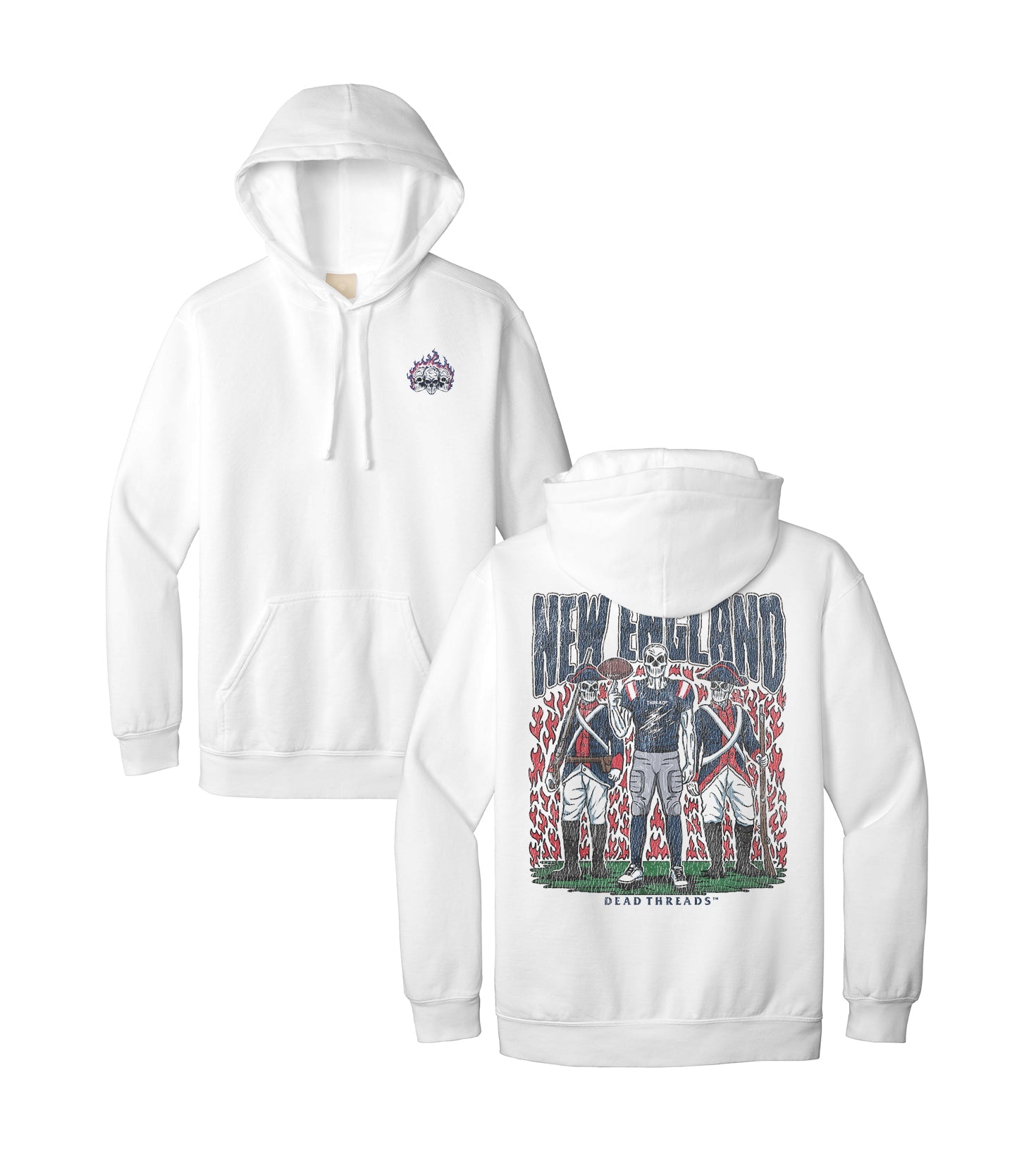 NEW ENGLAND FOOTBALL - HOODIE – Hoodie – Dead Threads Apparel