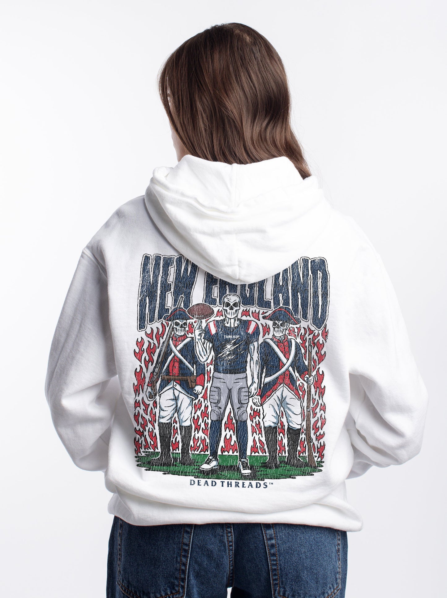 NEW ENGLAND FOOTBALL - HOODIE – Hoodie – Dead Threads Apparel