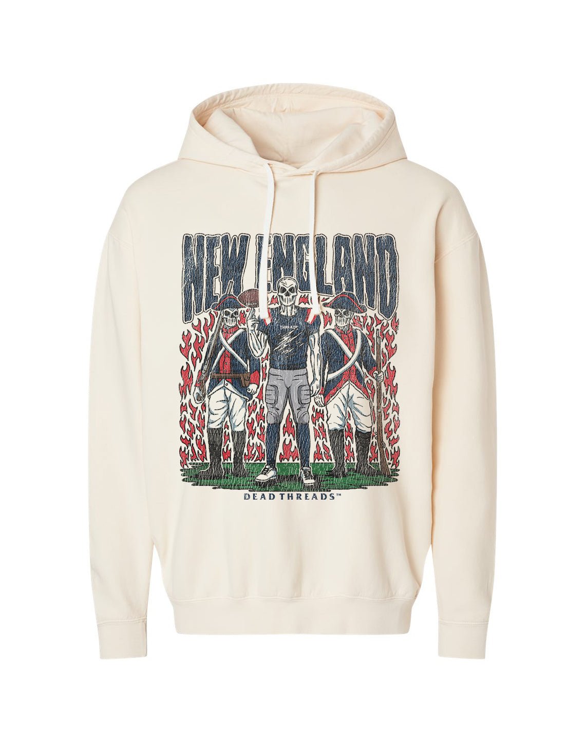 NEW ENGLAND FOOTBALL - LIGHTWEIGHT HOODIE – Lightweight – Dead Threads Apparel
