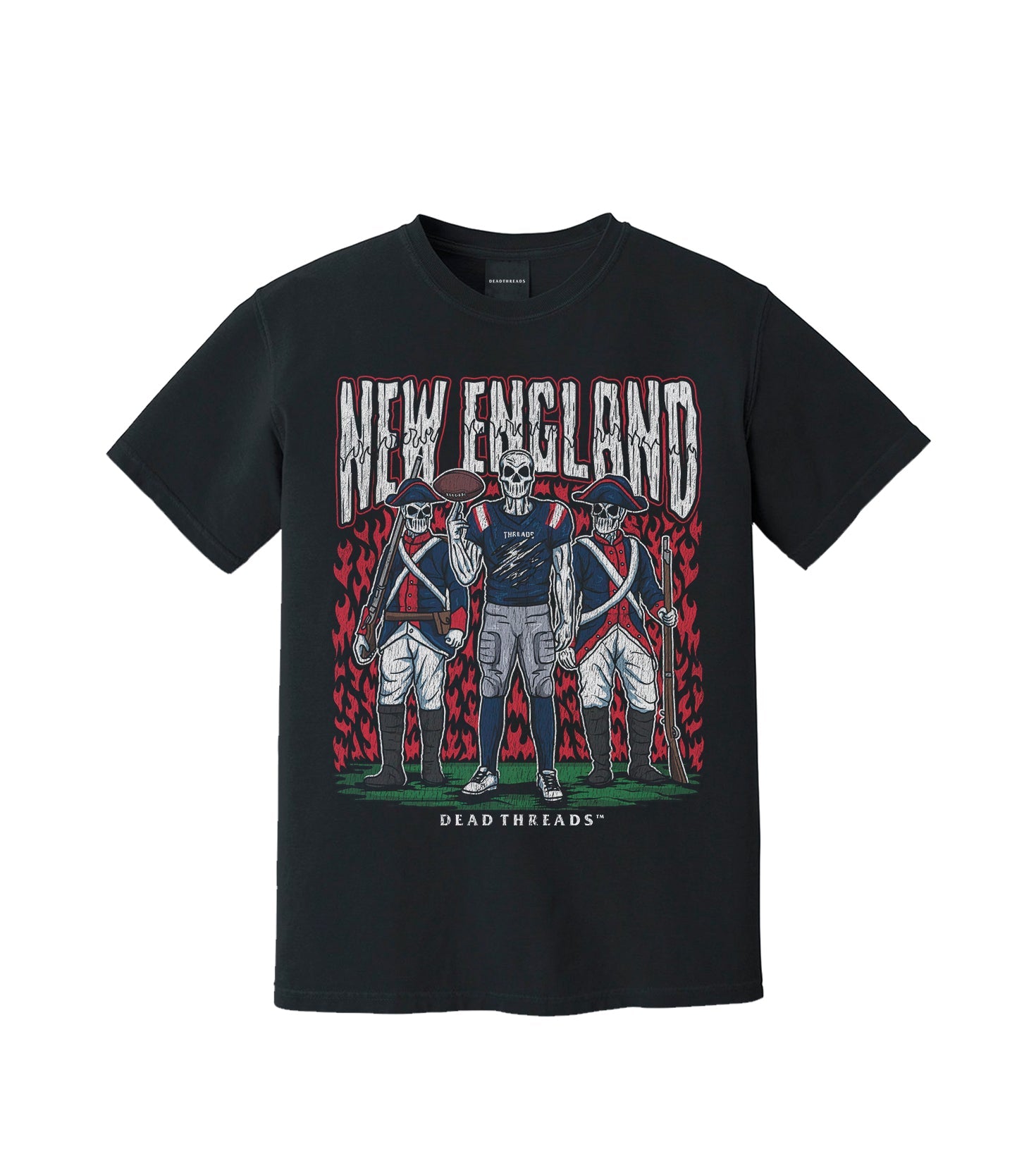 NEW ENGLAND FOOTBALL – T-Shirt – Dead Threads Apparel