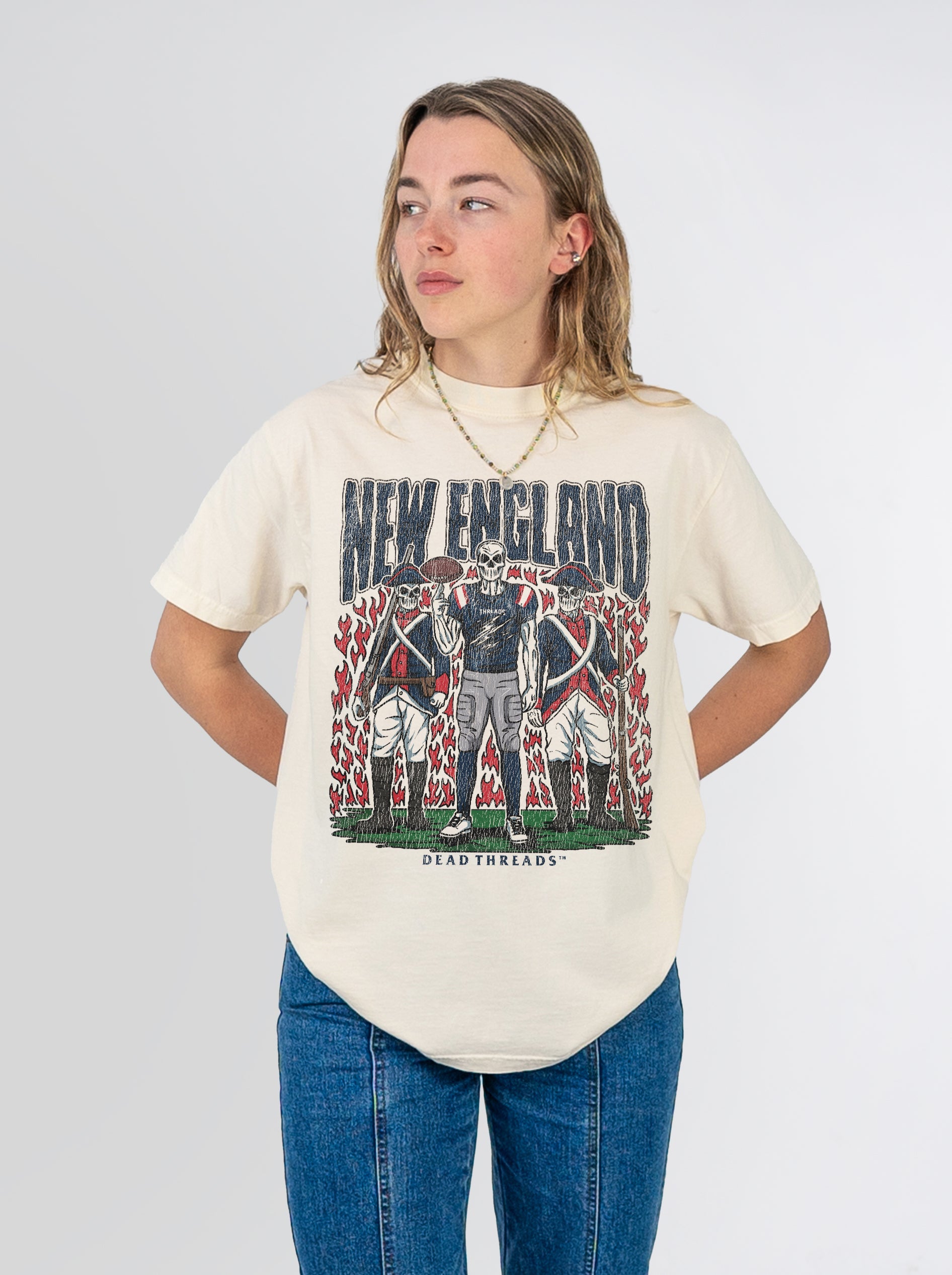 NEW ENGLAND FOOTBALL – T-Shirt – Dead Threads Apparel