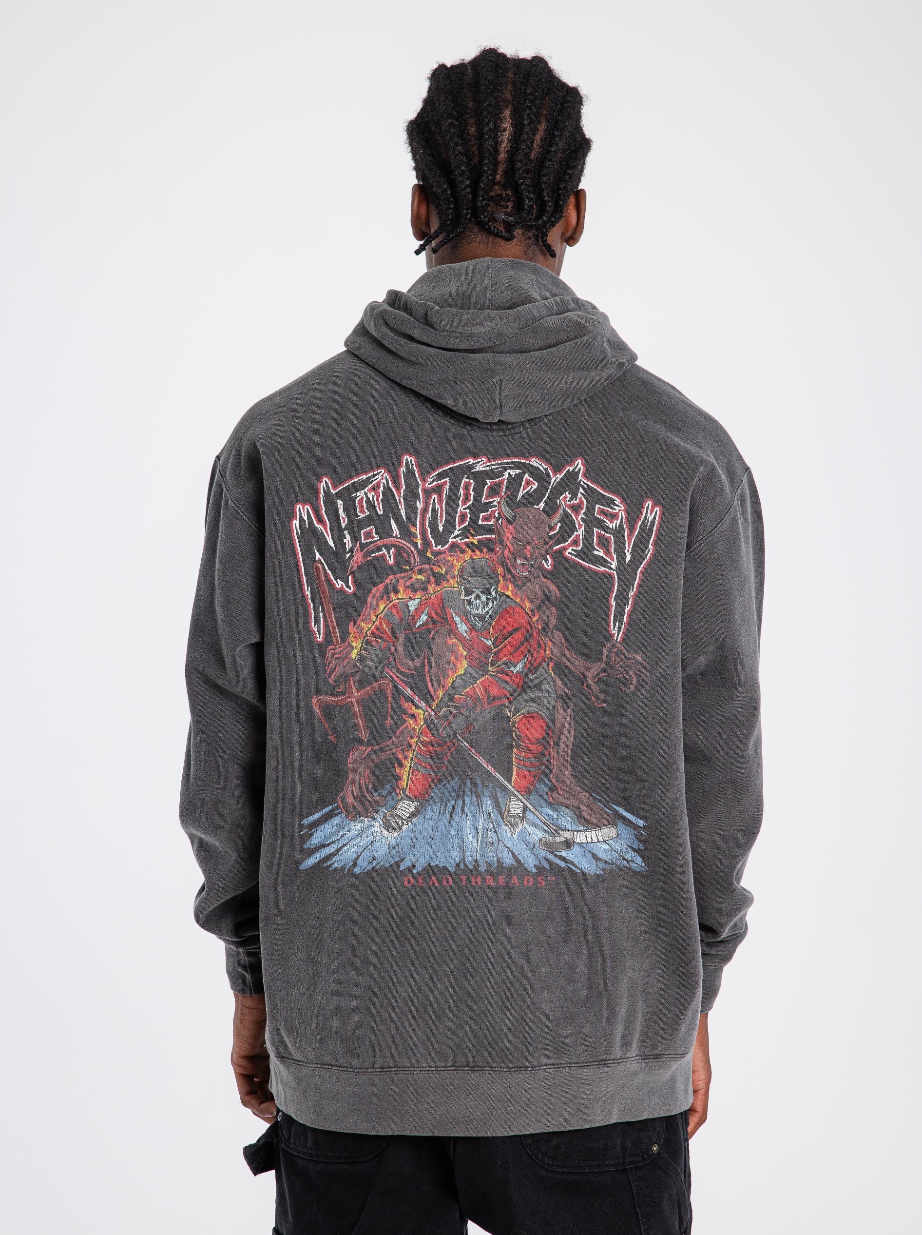 NEW JERSEY HOCKEY - HOODIE – Hoodie – Dead Threads Apparel