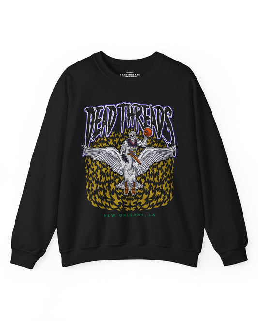 NEW ORLEANS BASKETBALL - CREWNECK SWEATSHIRT – Sweatshirt – Dead Threads Apparel