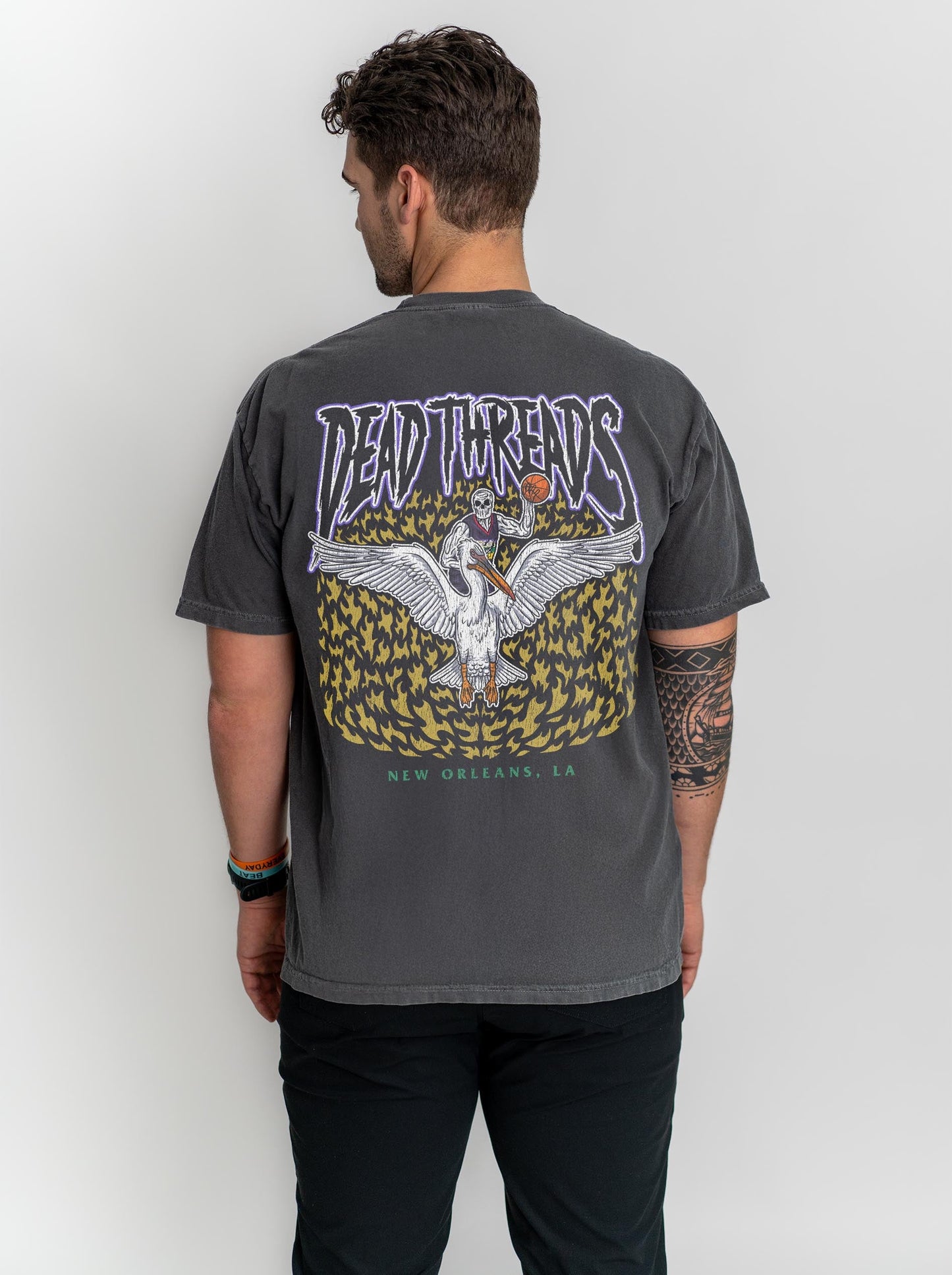 NEW ORLEANS BASKETBALL - “DT ESSENTIAL" PREMIUM T-SHIRT – T-Shirt – Dead Threads Apparel