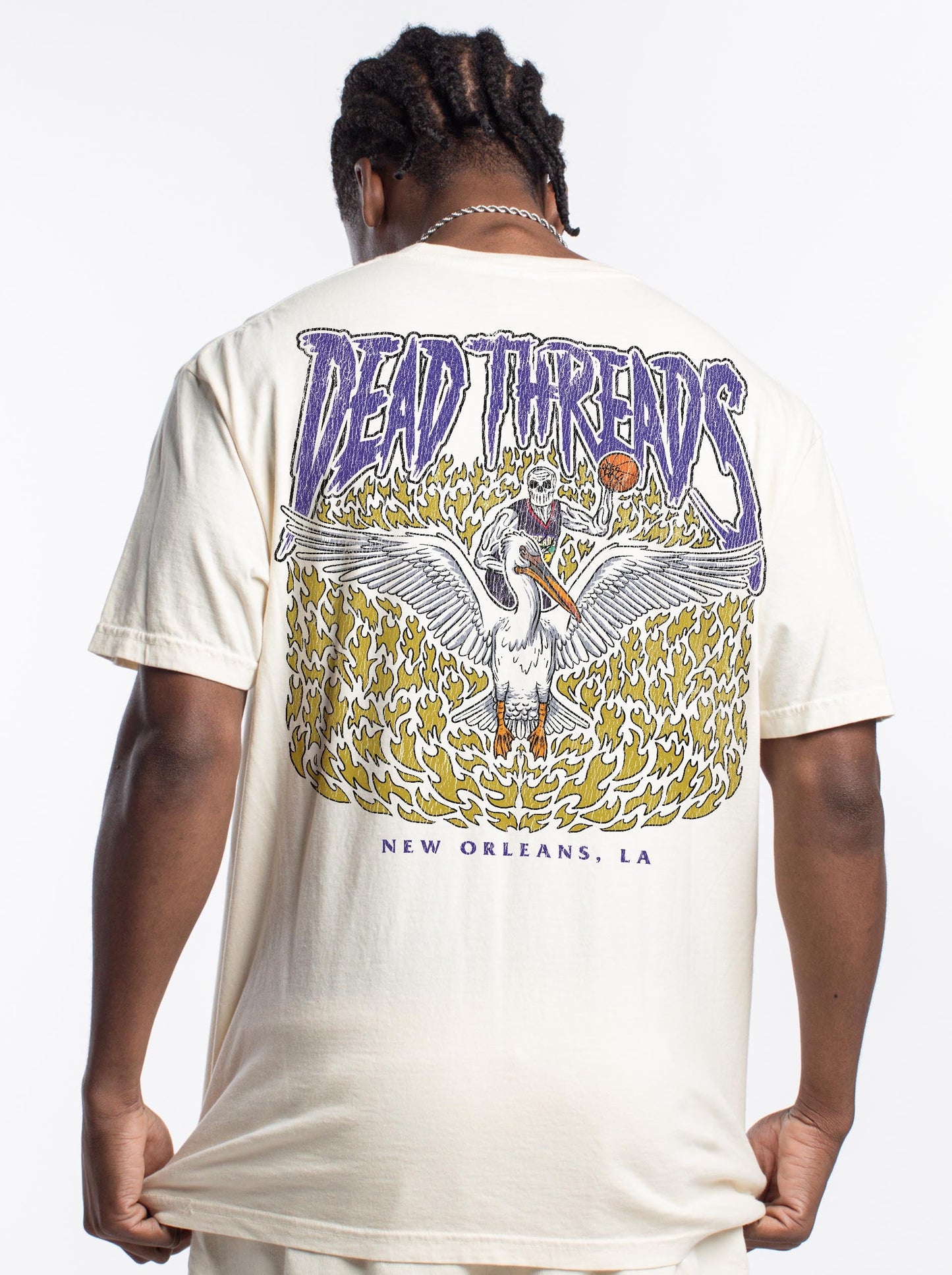 NEW ORLEANS BASKETBALL - “DT ESSENTIAL" PREMIUM T-SHIRT – T-Shirt – Dead Threads Apparel