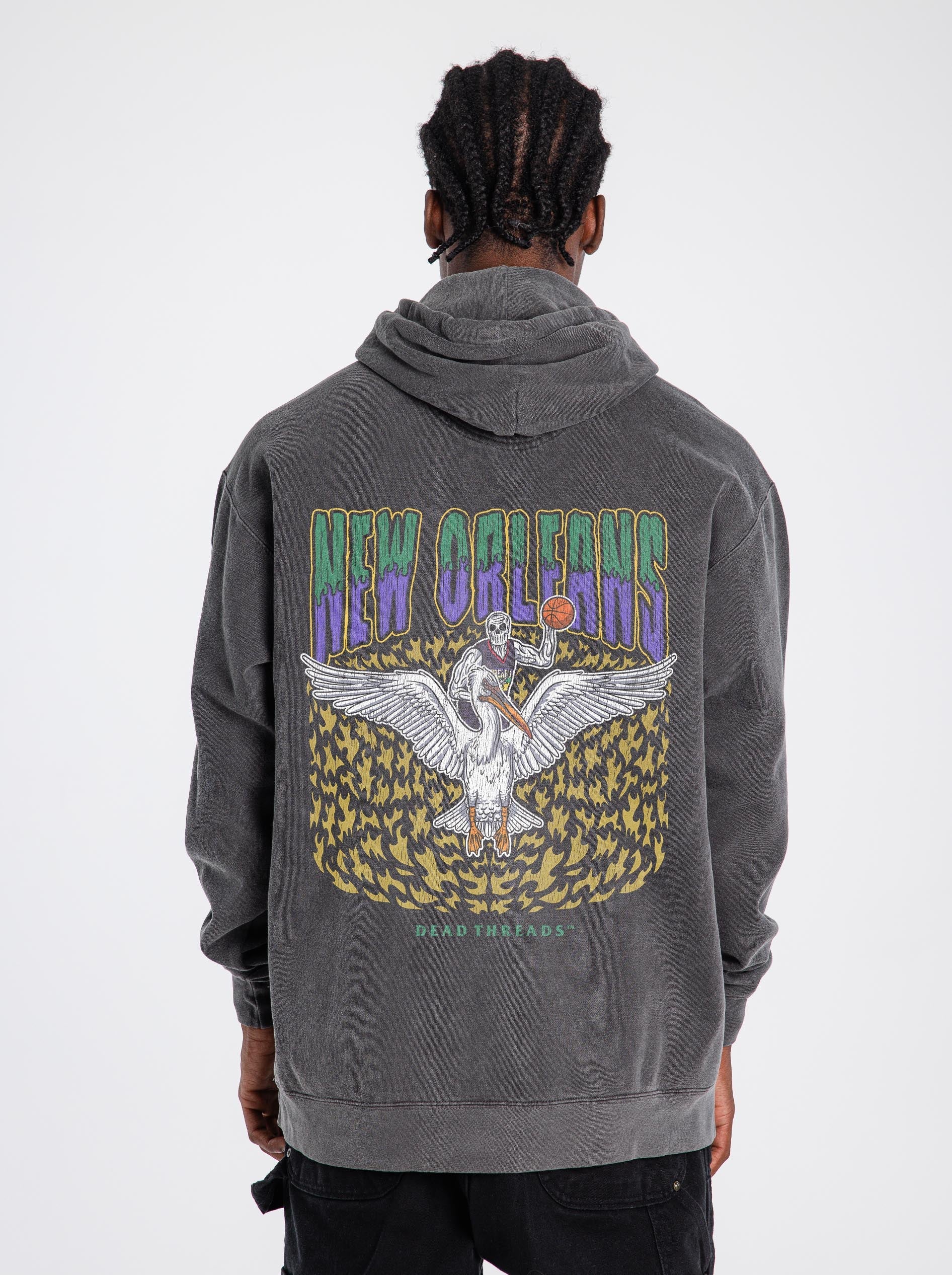 NEW ORLEANS BASKETBALL - HOODIE – Hoodie – Dead Threads Apparel