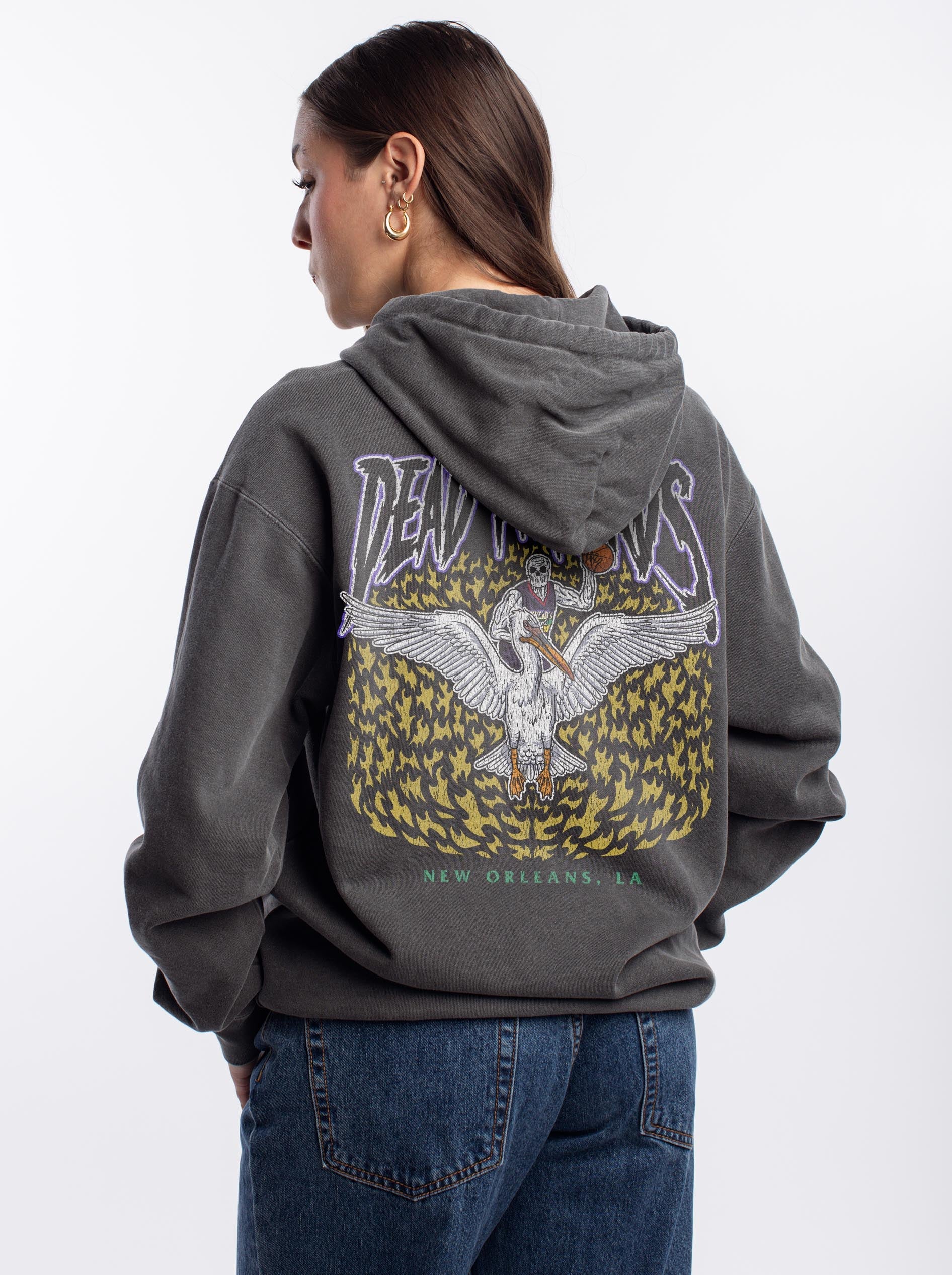 NEW ORLEANS BASKETBALL - HOODIE – Hoodie – Dead Threads Apparel