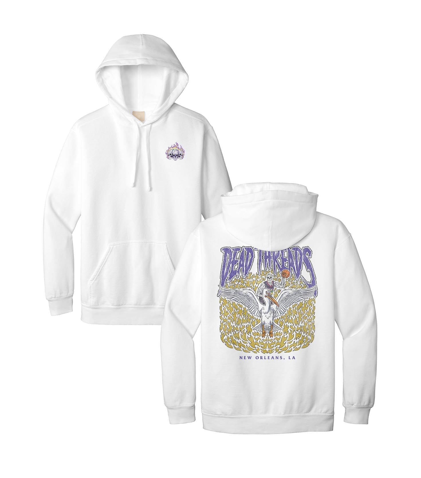 NEW ORLEANS BASKETBALL - HOODIE – Hoodie – Dead Threads Apparel