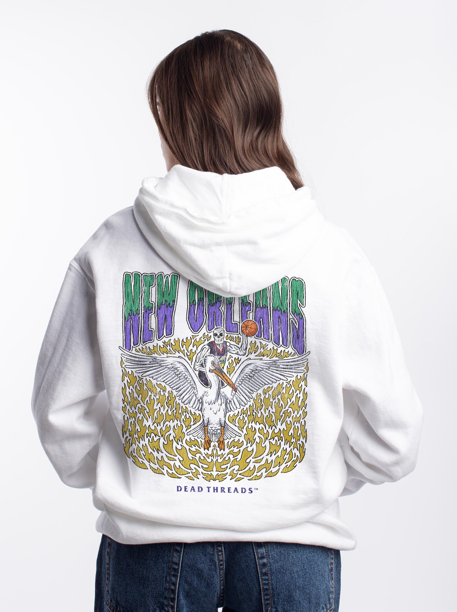 NEW ORLEANS BASKETBALL - HOODIE – Hoodie – Dead Threads Apparel