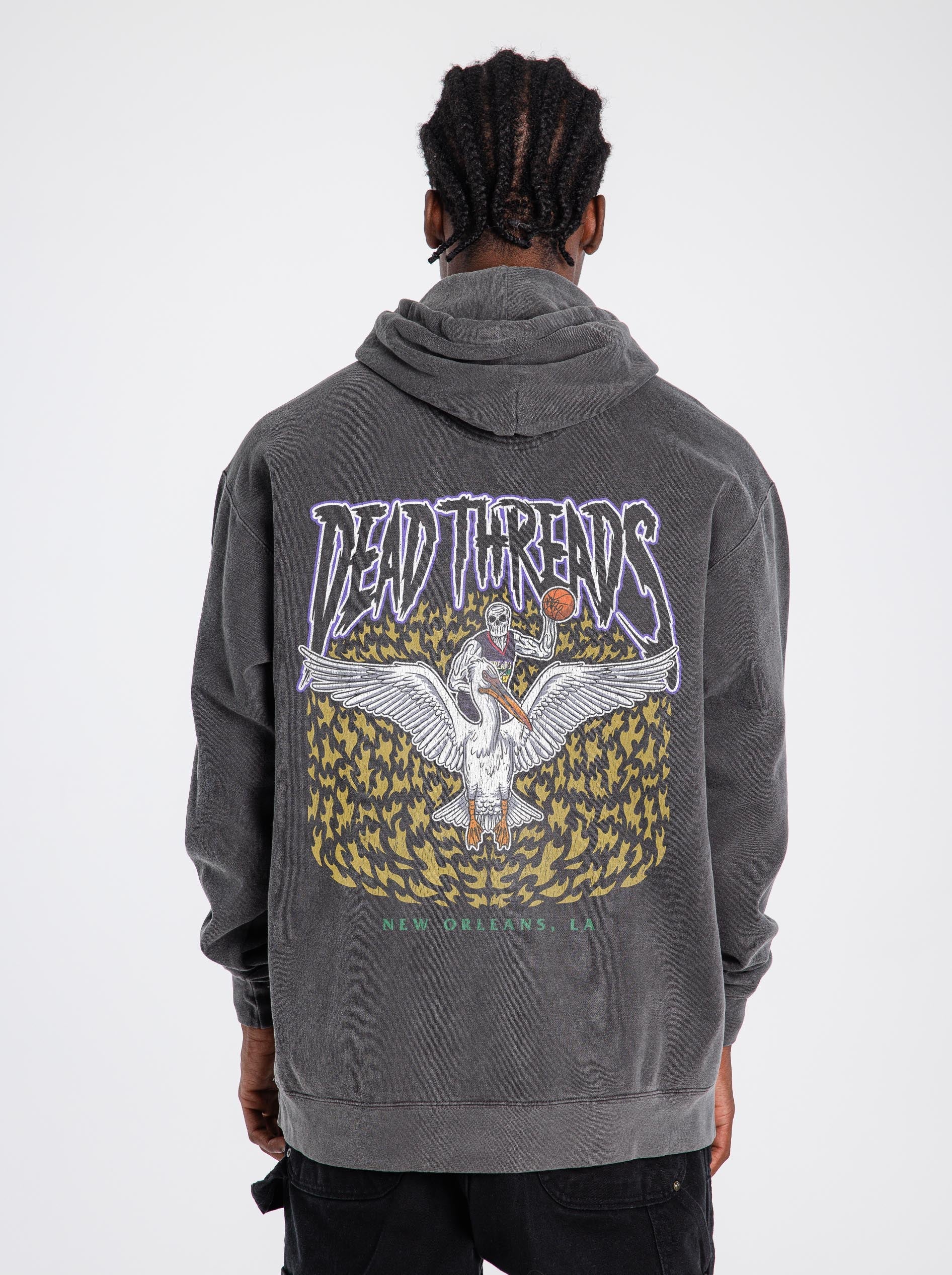 NEW ORLEANS BASKETBALL - HOODIE – Hoodie – Dead Threads Apparel