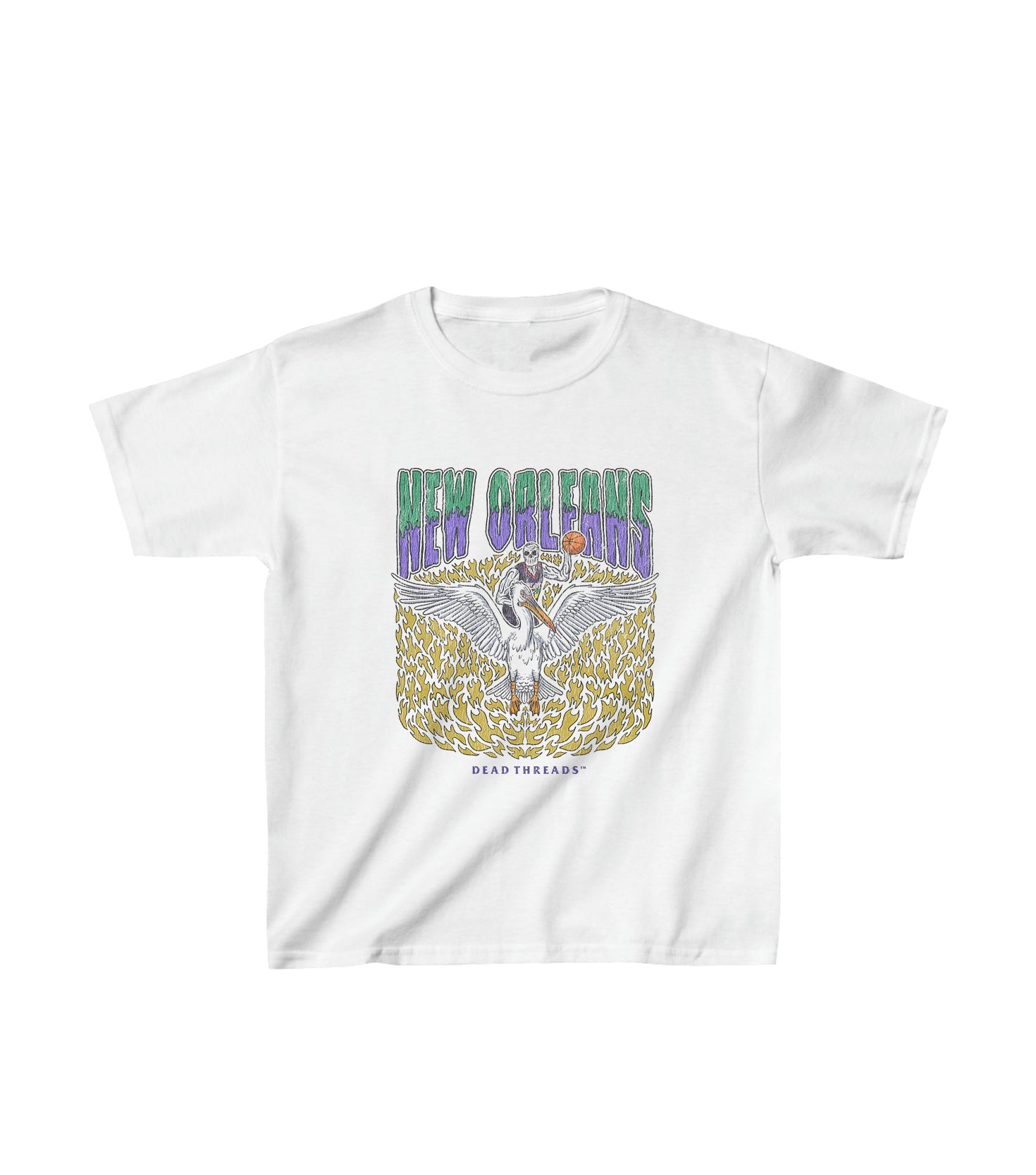NEW ORLEANS BASKETBALL - KIDS – Kids clothes – Dead Threads Apparel