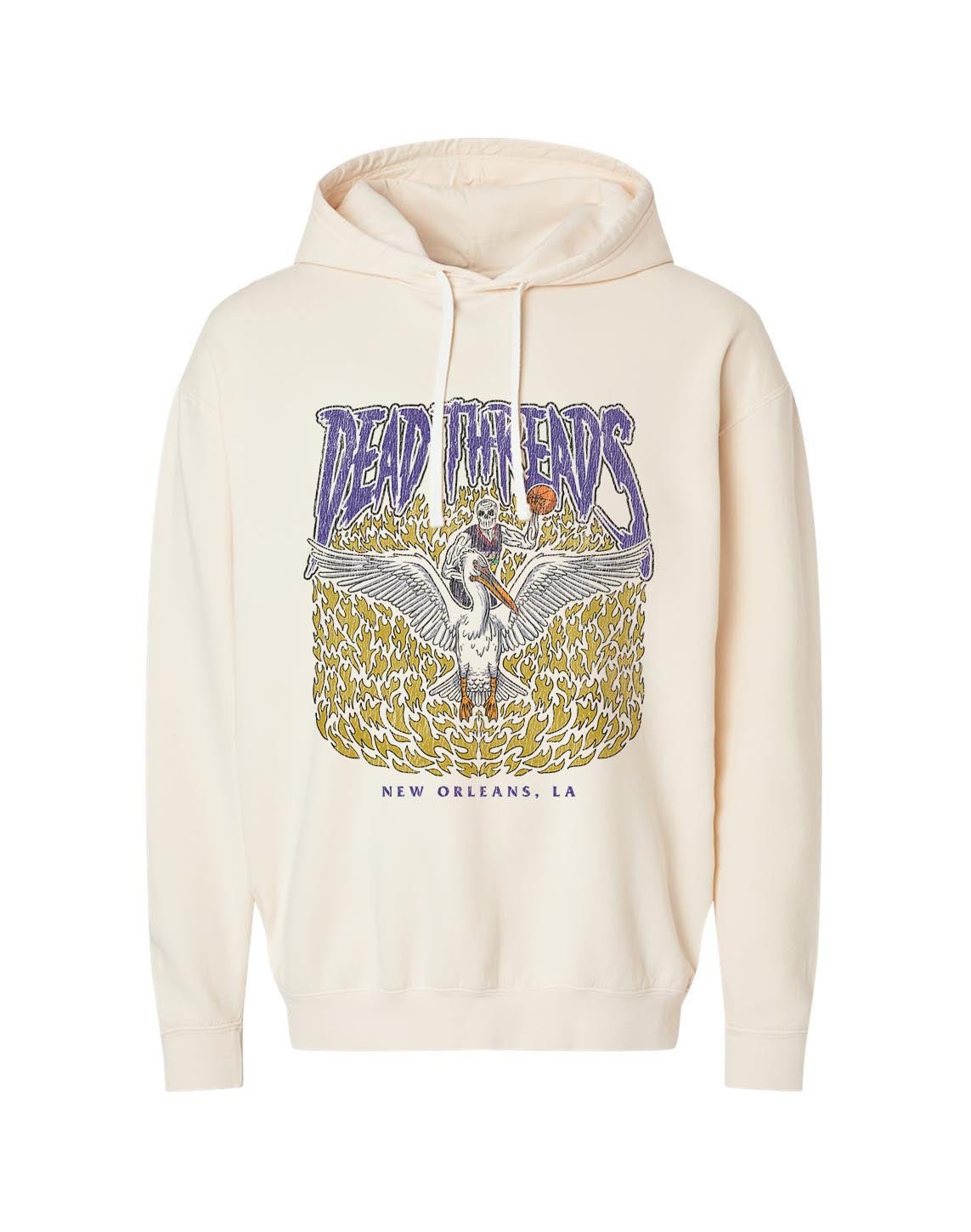 NEW ORLEANS BASKETBALL - LIGHTWEIGHT HOODIE – Lightweight – Dead Threads Apparel