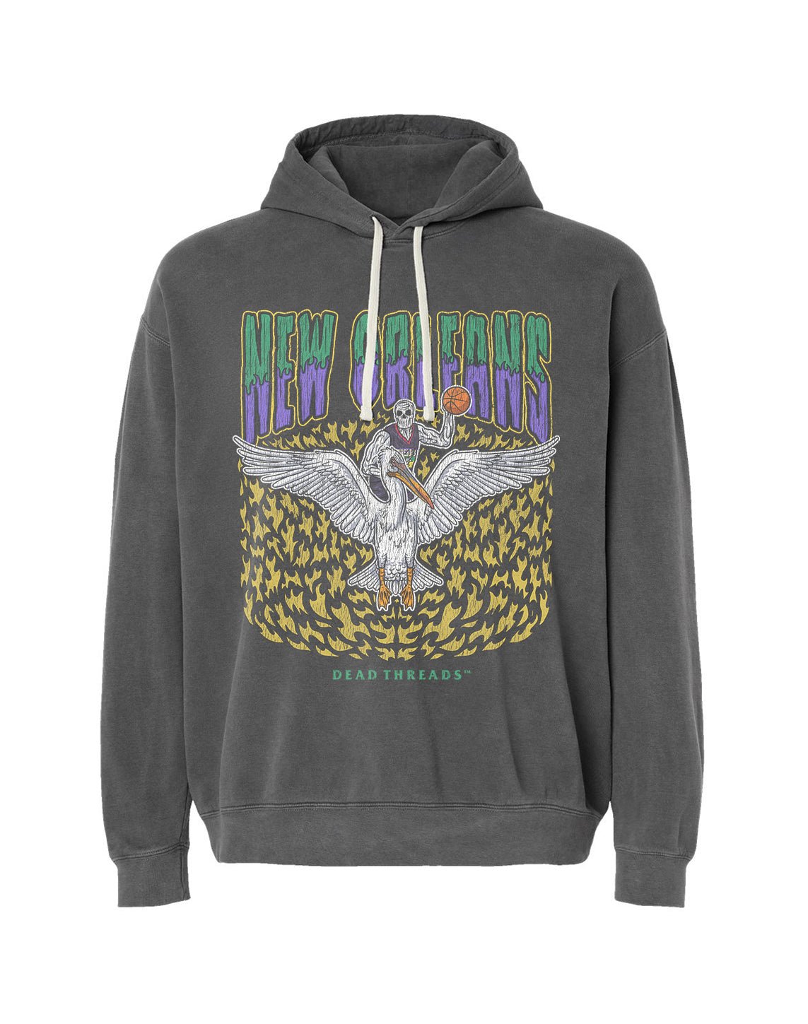 NEW ORLEANS BASKETBALL - LIGHTWEIGHT HOODIE – Lightweight – Dead Threads Apparel