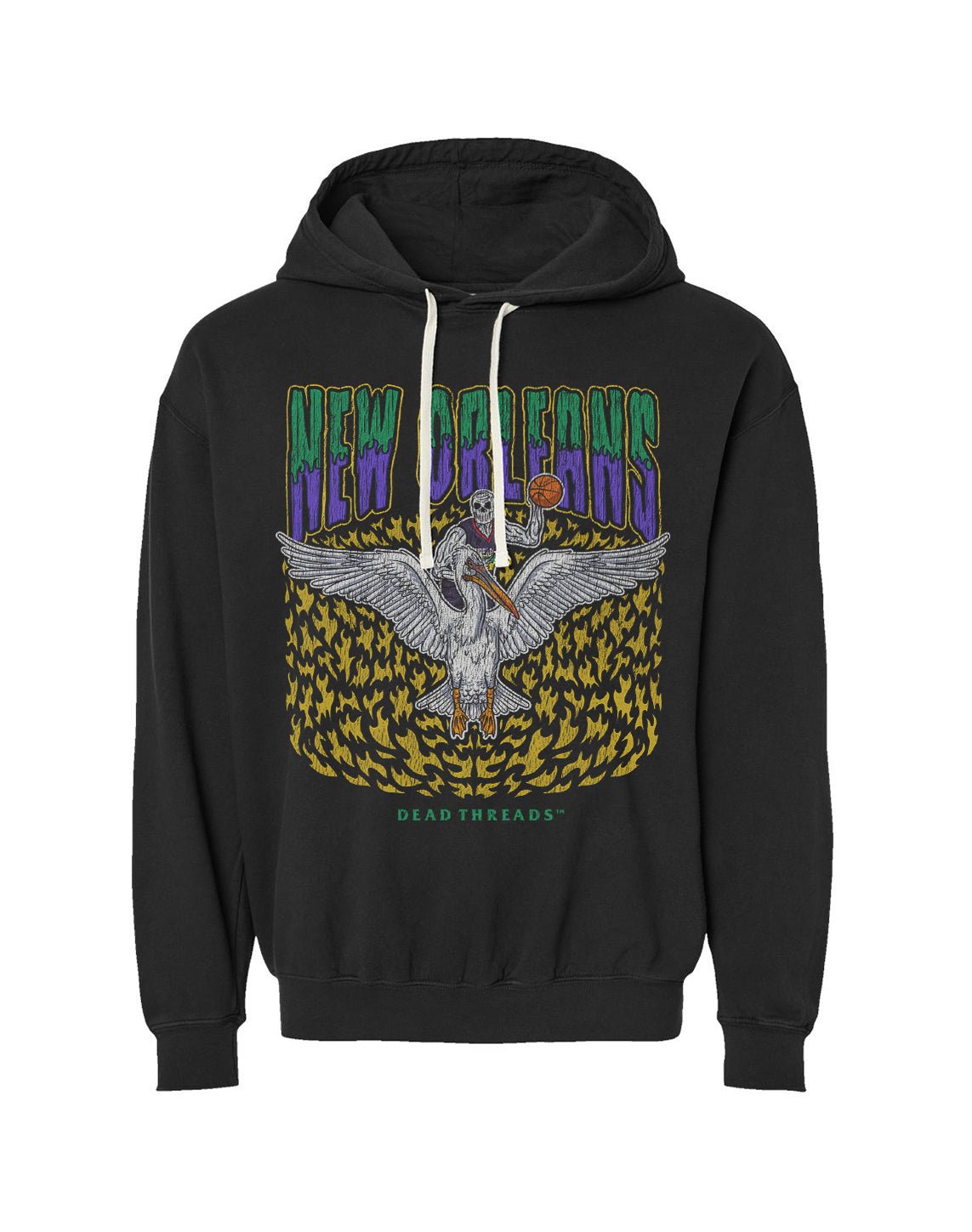 NEW ORLEANS BASKETBALL - LIGHTWEIGHT HOODIE – Lightweight – Dead Threads Apparel