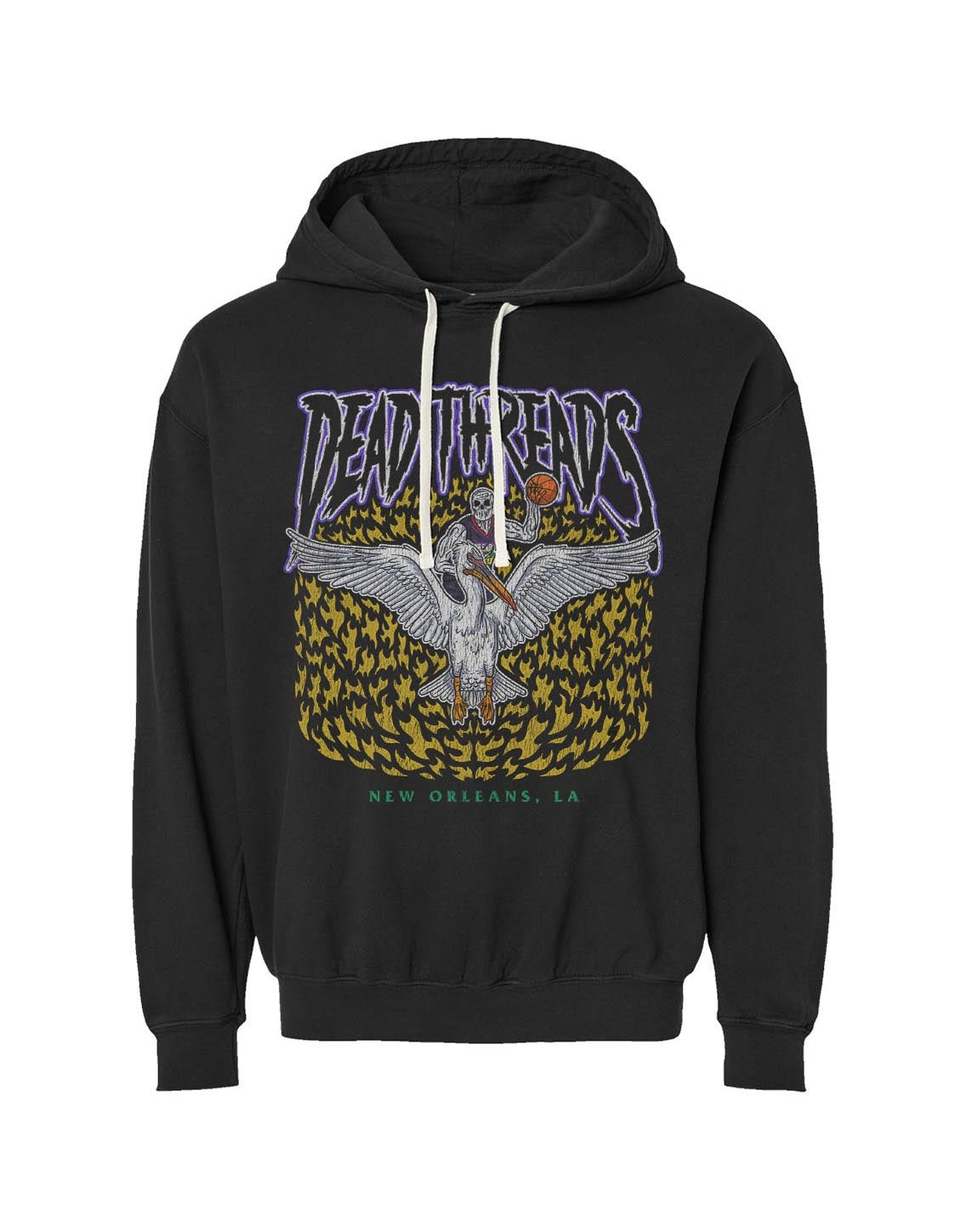 NEW ORLEANS BASKETBALL - LIGHTWEIGHT HOODIE – Lightweight – Dead Threads Apparel
