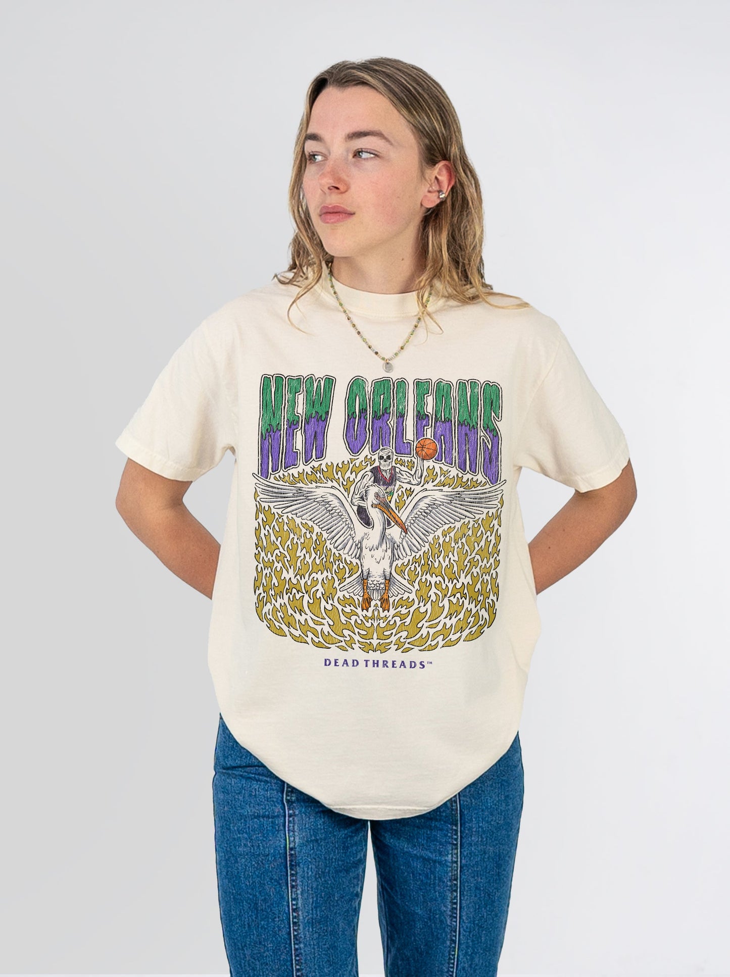 NEW ORLEANS BASKETBALL – T-Shirt – Dead Threads Apparel