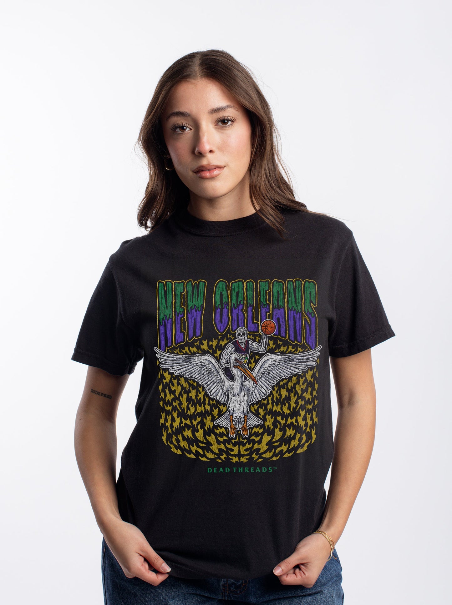 NEW ORLEANS BASKETBALL – T-Shirt – Dead Threads Apparel