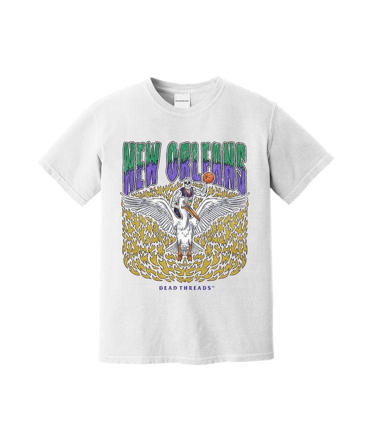 NEW ORLEANS BASKETBALL – T-Shirt – Dead Threads Apparel
