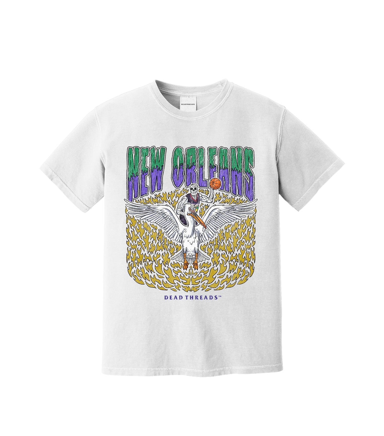 NEW ORLEANS BASKETBALL – T-Shirt – Dead Threads Apparel