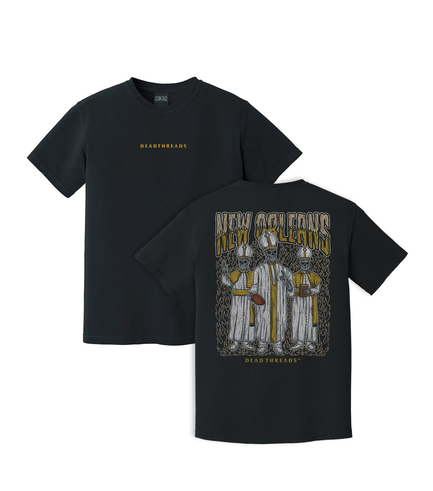 NEW ORLEANS FOOTBALL - “DT ESSENTIAL" PREMIUM T - SHIRT – T-Shirt – Dead Threads Apparel