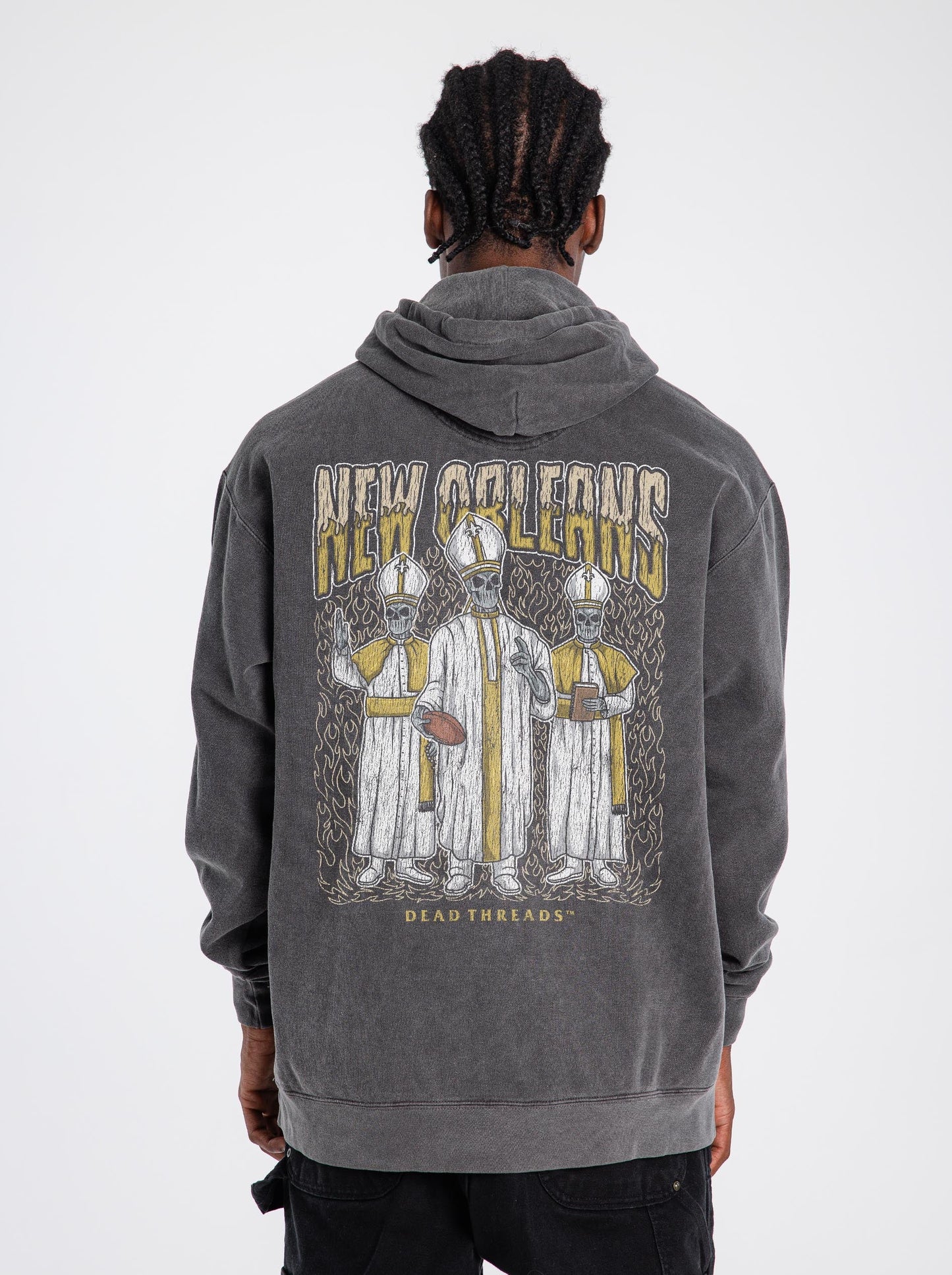 NEW ORLEANS FOOTBALL - HOODIE – Hoodie – Dead Threads Apparel