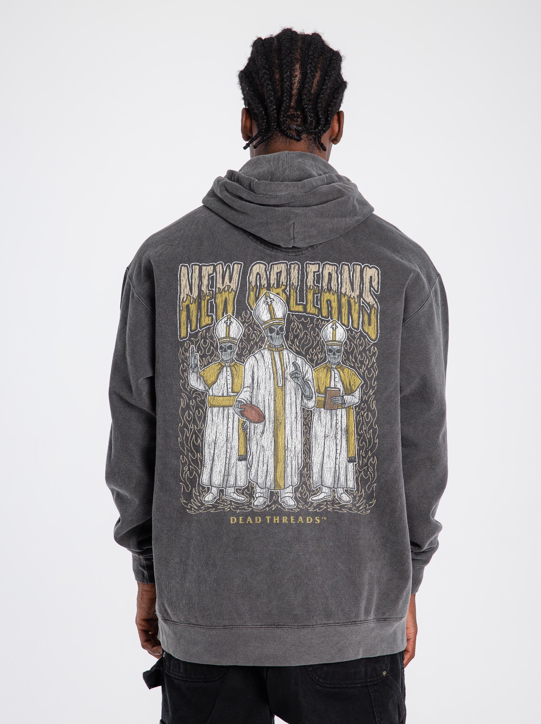 NEW ORLEANS FOOTBALL - HOODIE – Hoodie – Dead Threads Apparel