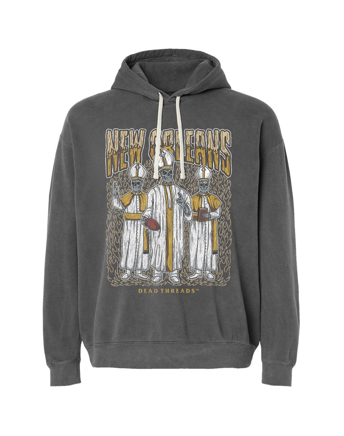 NEW ORLEANS FOOTBALL - LIGHTWEIGHT HOODIE – Lightweight – Dead Threads Apparel