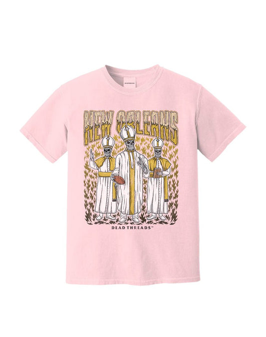 NEW ORLEANS FOOTBALL - PINK – T-Shirt – Dead Threads Apparel