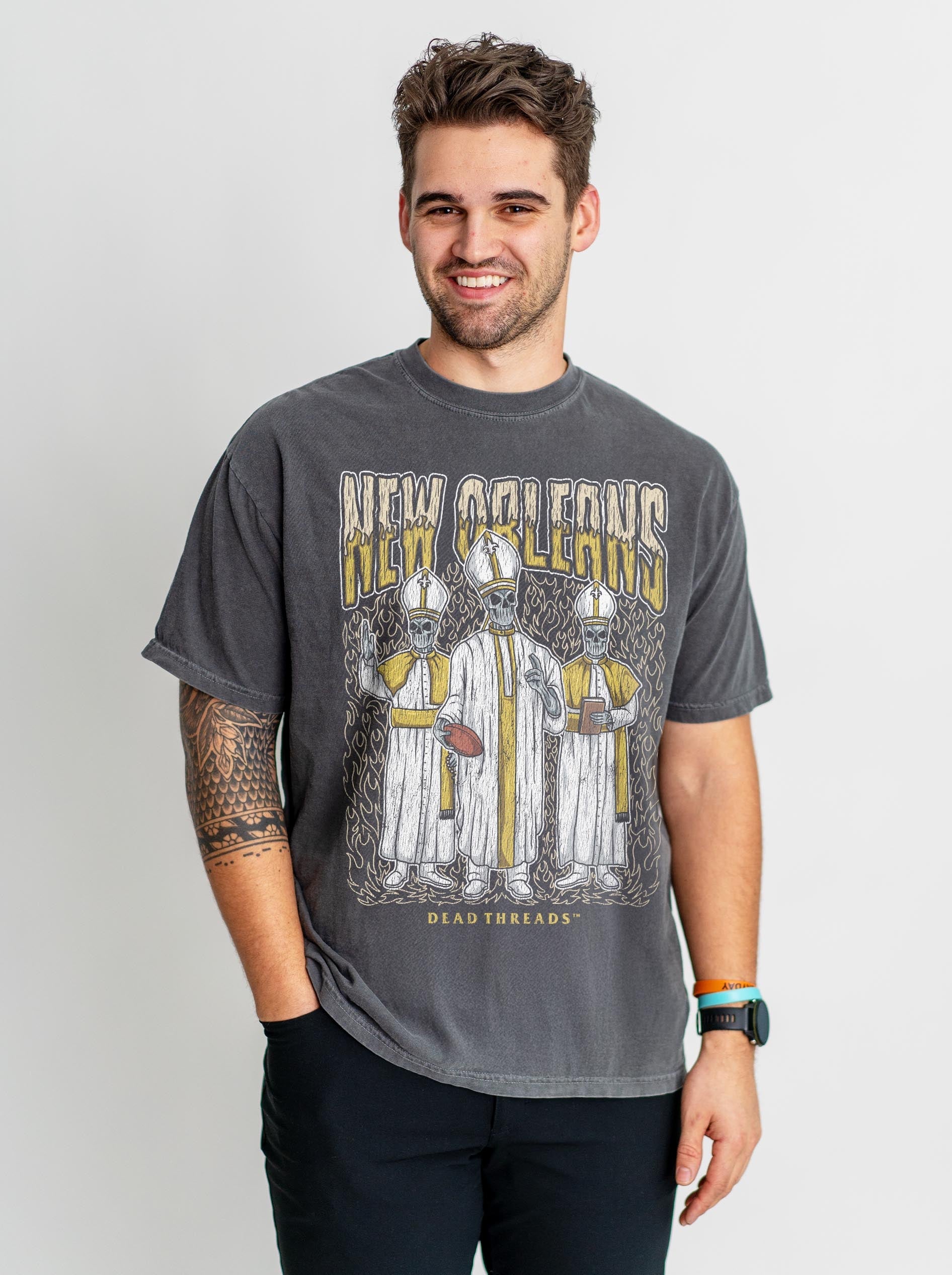 NEW ORLEANS FOOTBALL – T-Shirt – Dead Threads Apparel