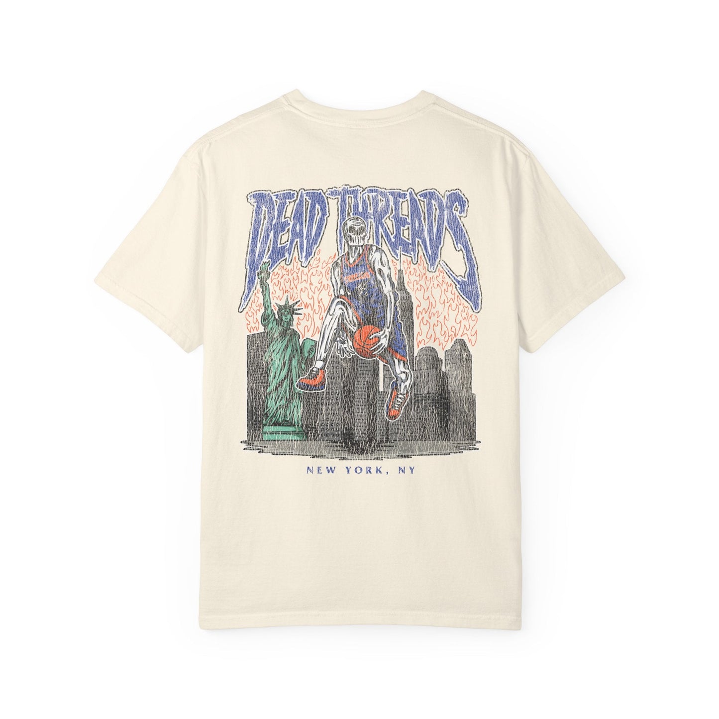 NEW YORK BASKETBALL - “DT ESSENTIAL" PREMIUM T-SHIRT – T-Shirt – Dead Threads Apparel