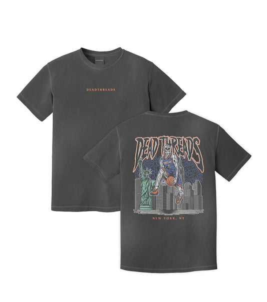 NEW YORK BASKETBALL - “DT ESSENTIAL" PREMIUM T-SHIRT – T-Shirt – Dead Threads Apparel