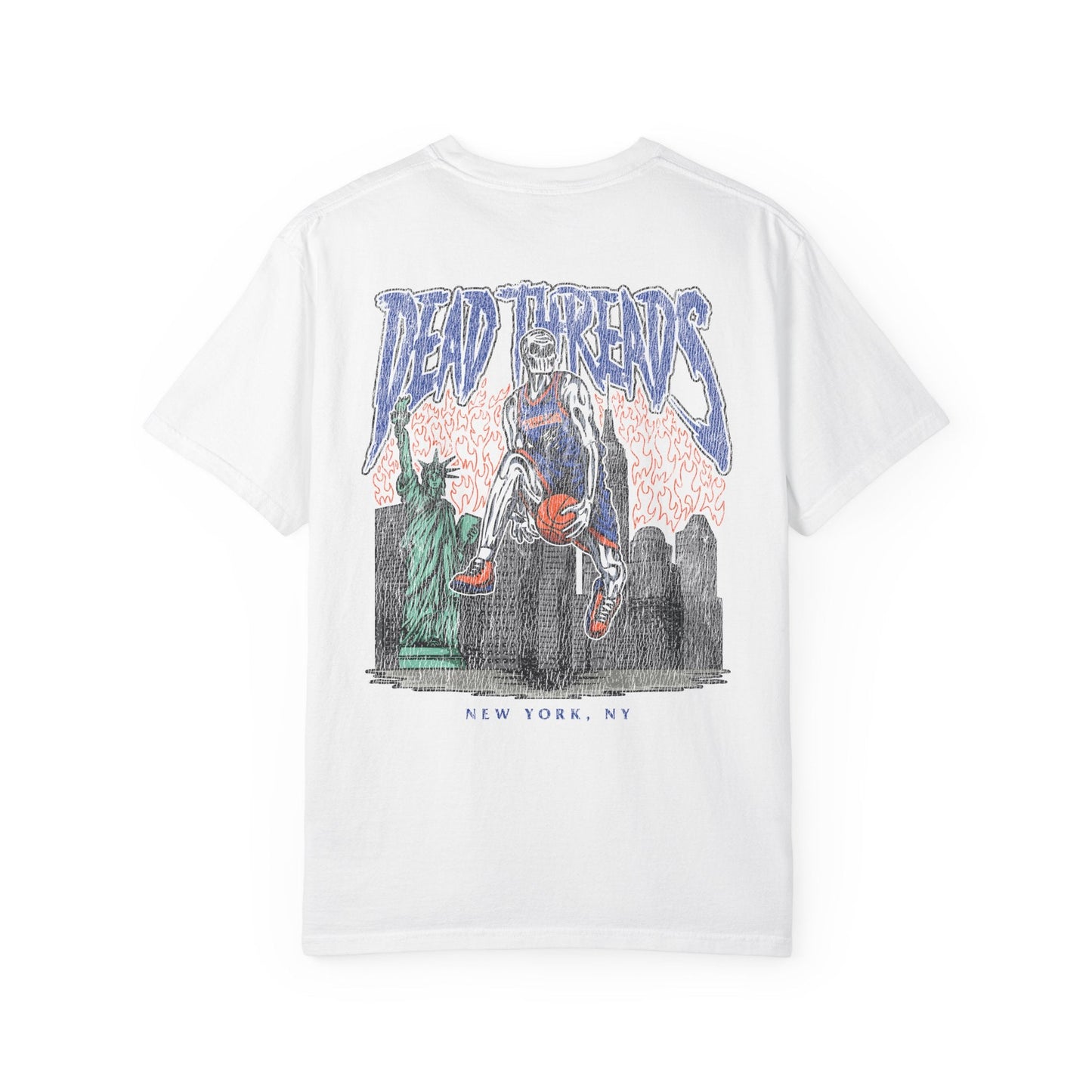 NEW YORK BASKETBALL - “DT ESSENTIAL" PREMIUM T-SHIRT – T-Shirt – Dead Threads Apparel