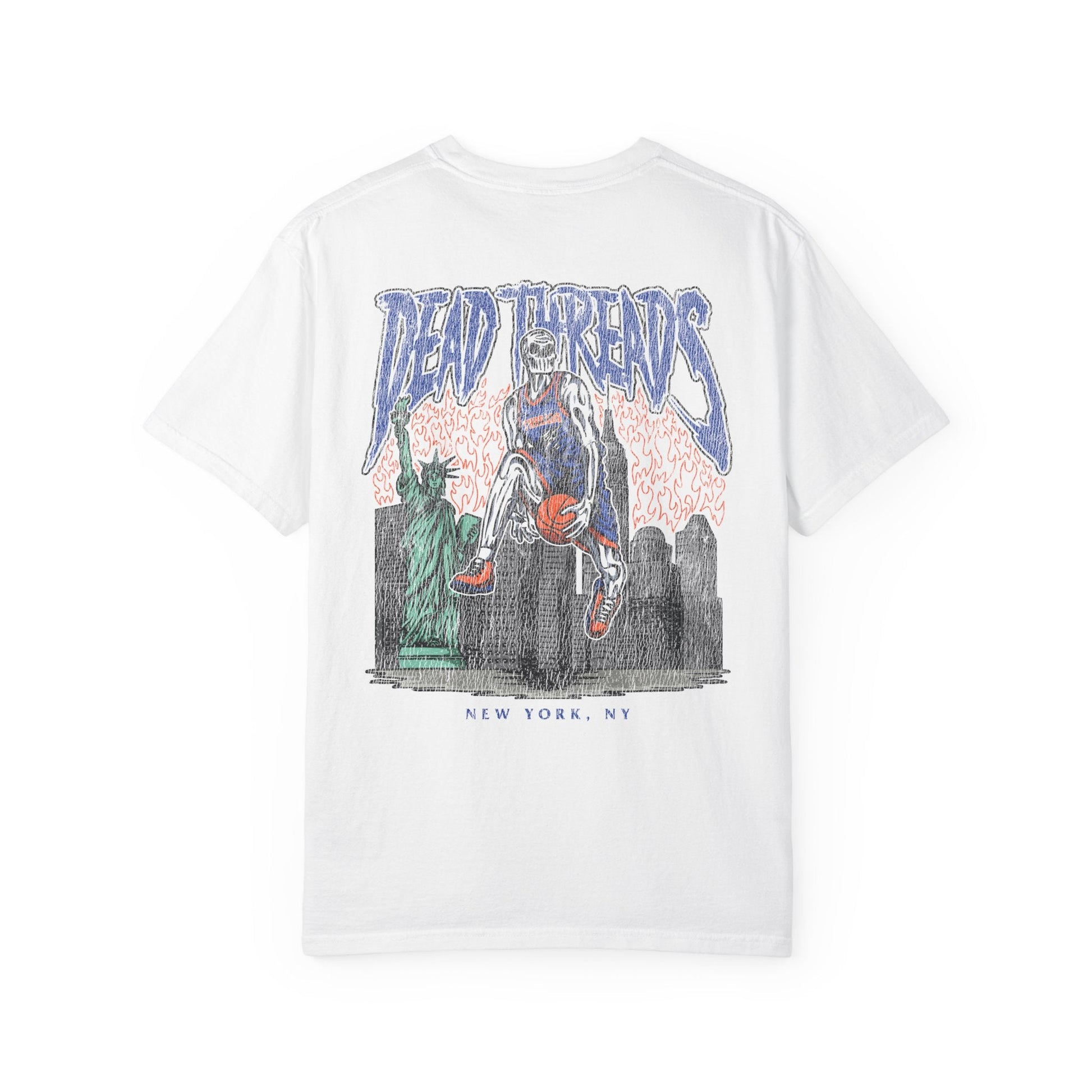 NEW YORK BASKETBALL - “DT ESSENTIAL" PREMIUM T-SHIRT – T-Shirt – Dead Threads Apparel