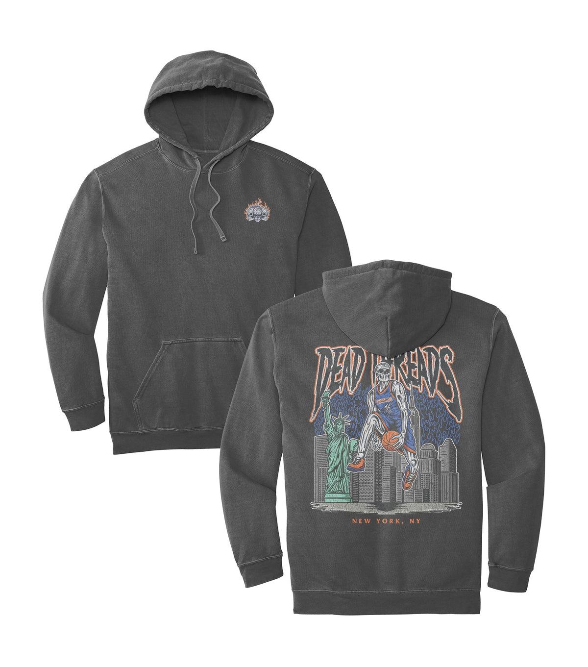NEW YORK BASKETBALL - HOODIE – Hoodie – Dead Threads Apparel